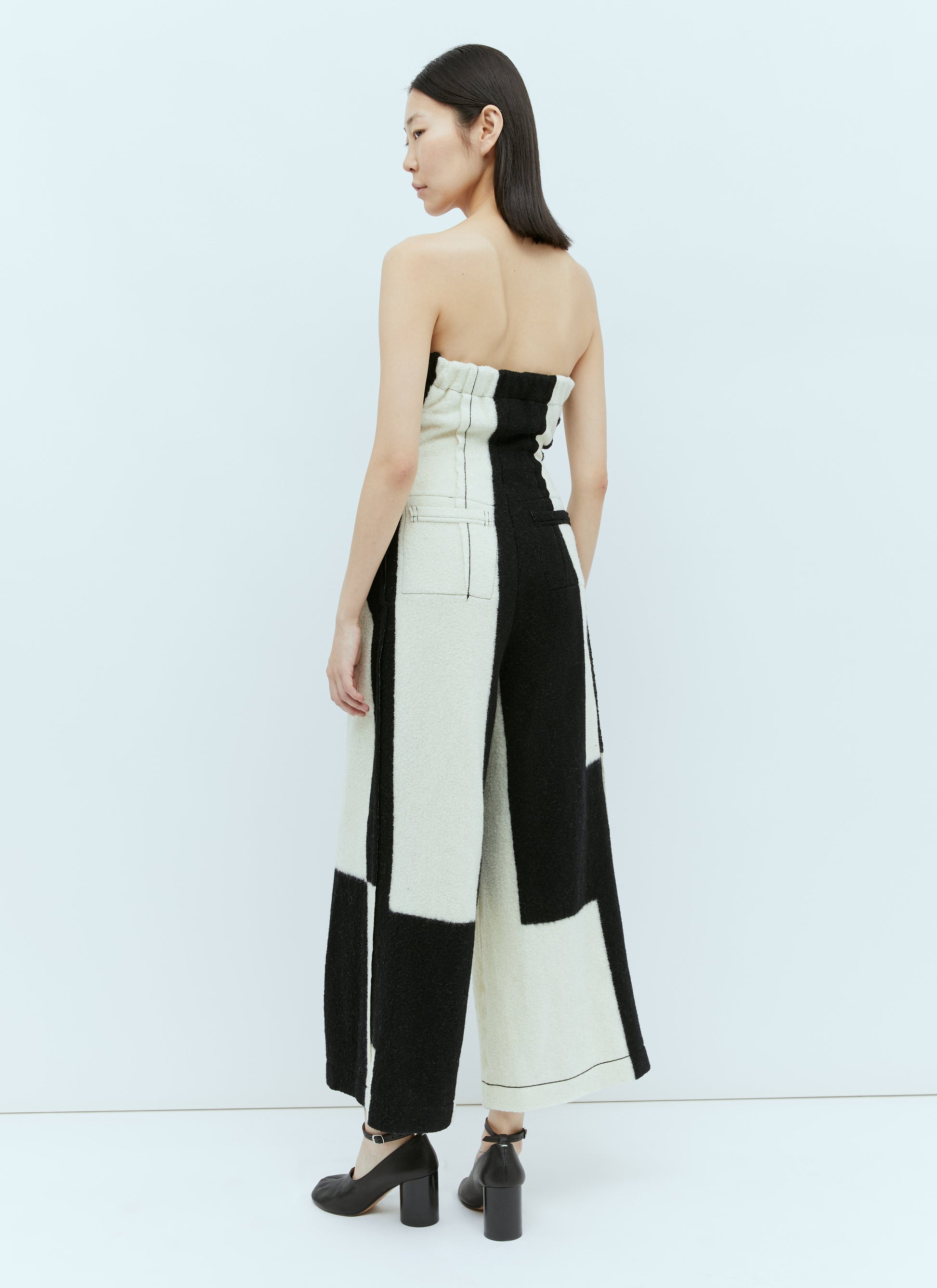 Issey Miyake Women Rectilinear Milled Jumpsuit ISSEY MIYAKE