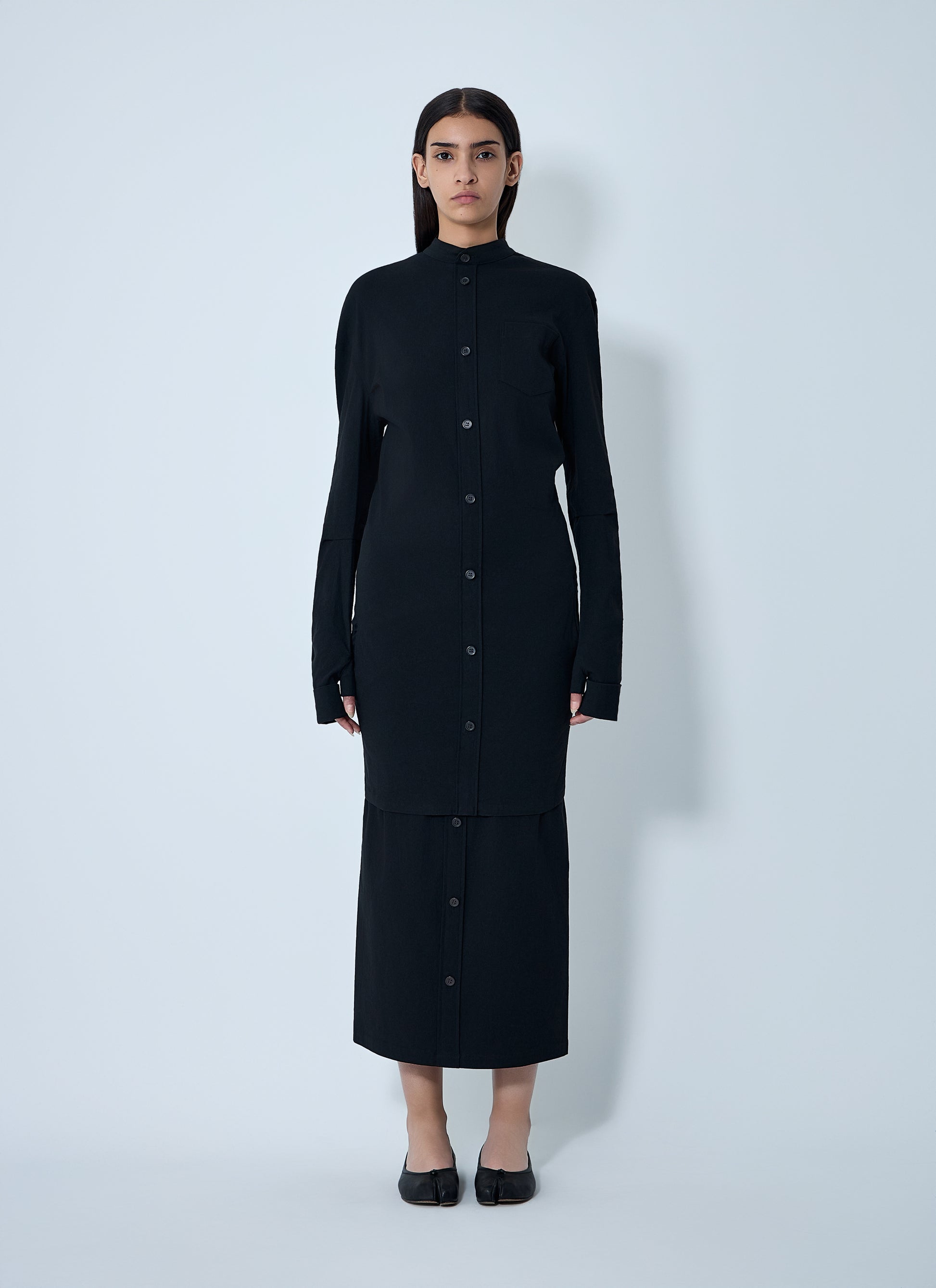 Issey Miyake Women Like Torso Like Shirt ISSEY MIYAKE