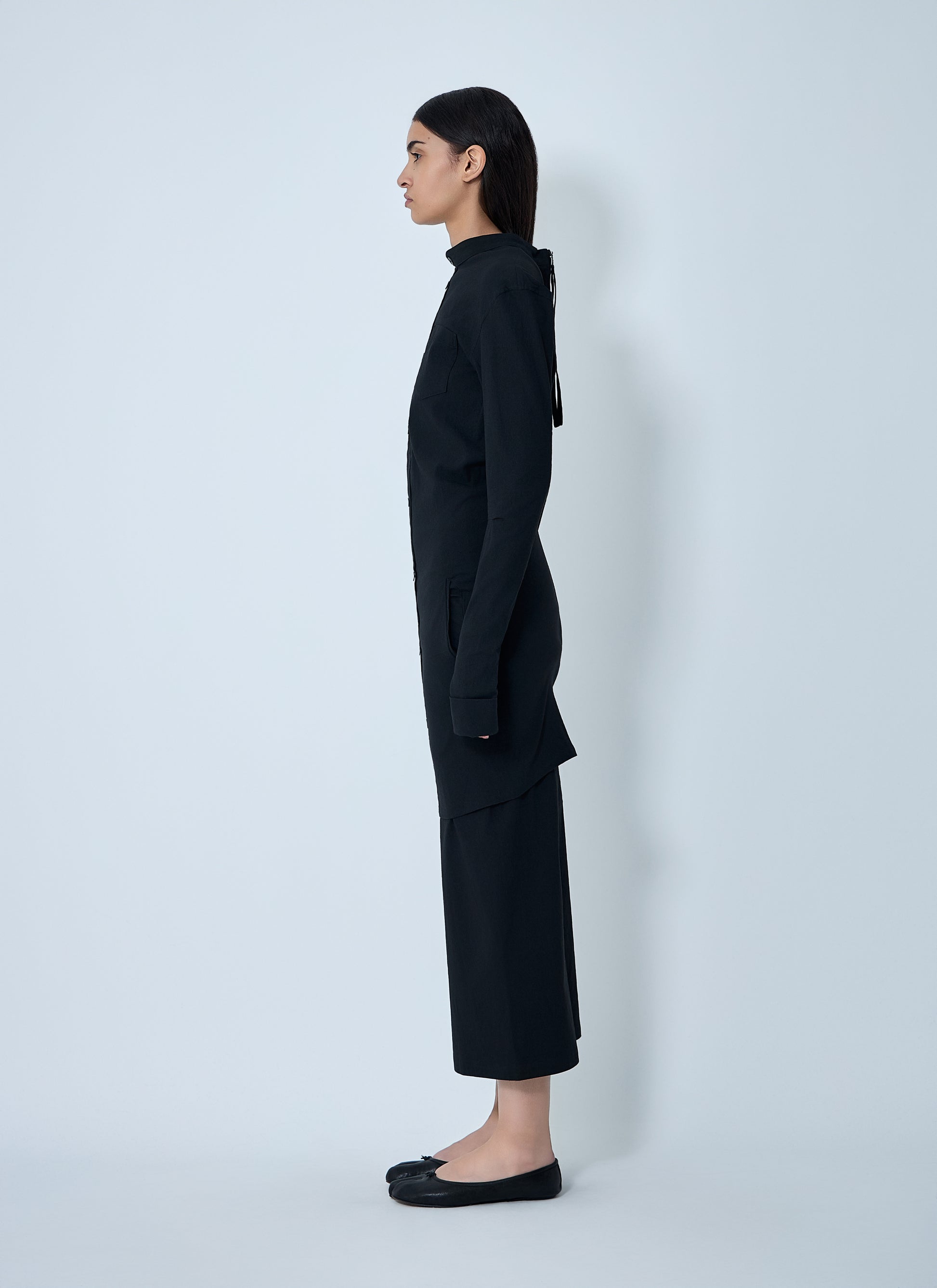 Issey Miyake Women Like Torso Like Shirt ISSEY MIYAKE