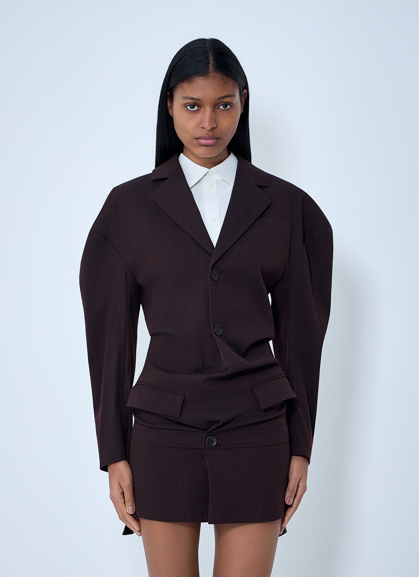 Issey Miyake Women Tailored Blazer Mini Dress ISSEY MIYAKE
