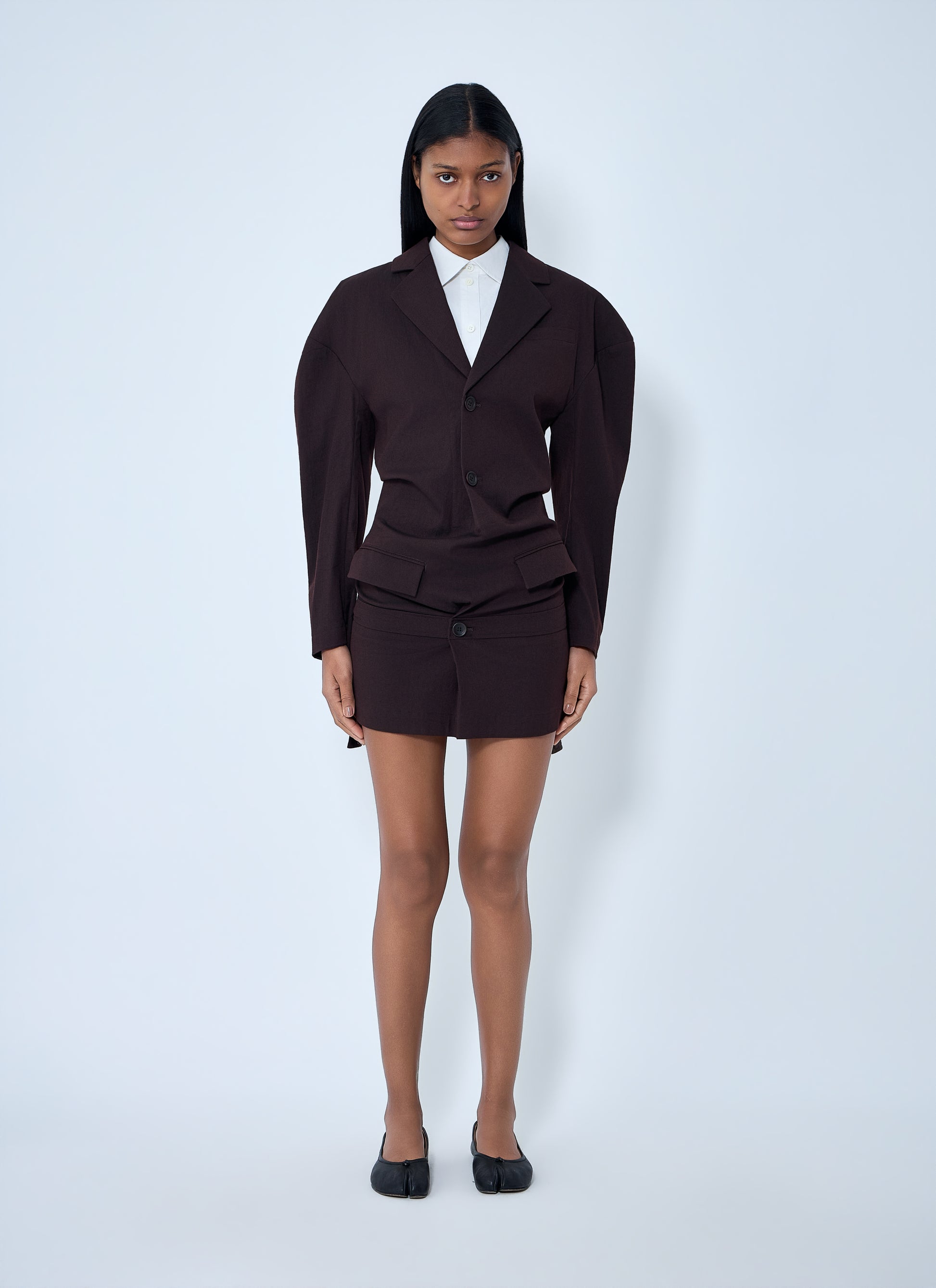 Issey Miyake Women Tailored Blazer Mini Dress ISSEY MIYAKE