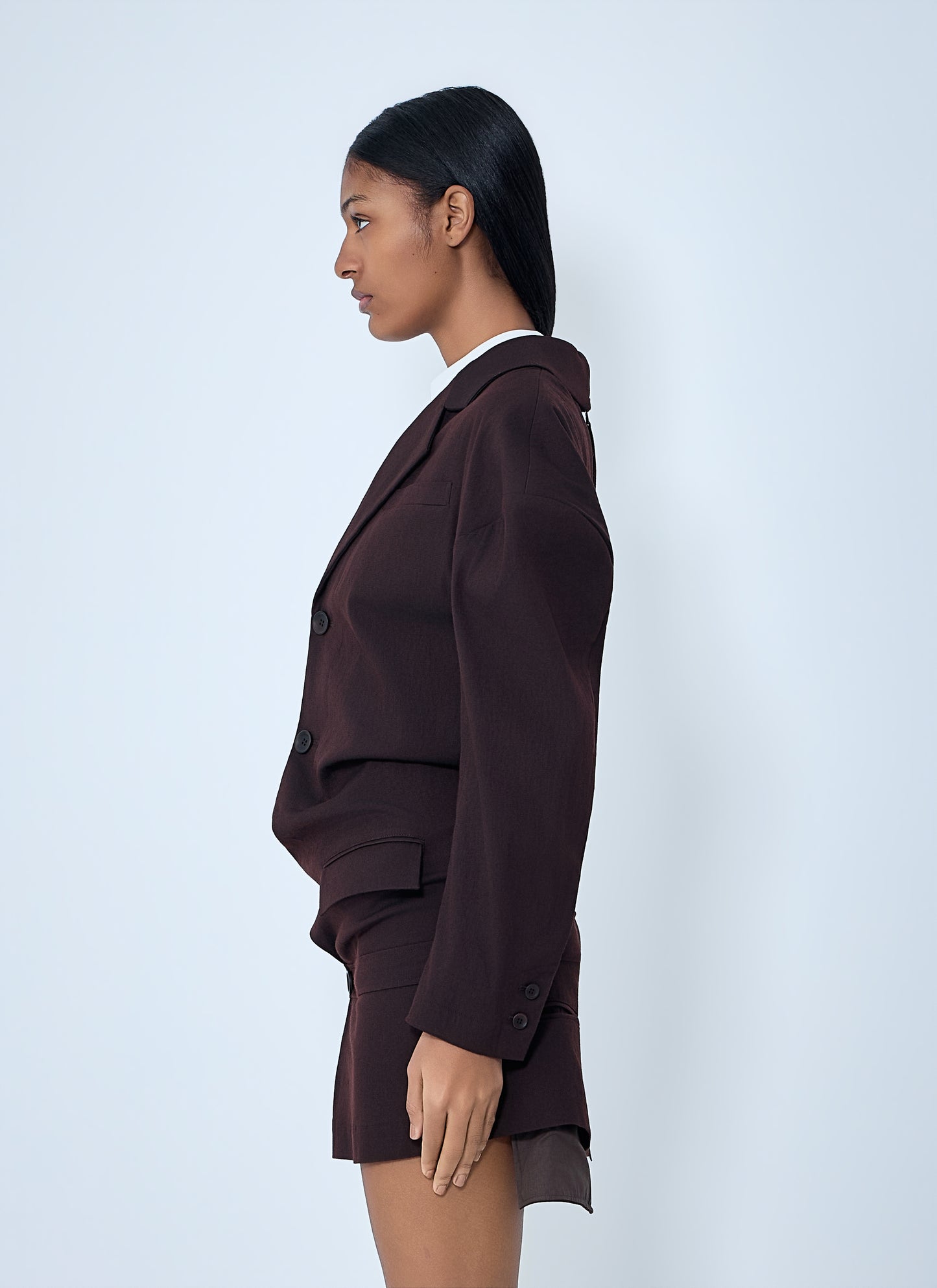 Issey Miyake Women Tailored Blazer Mini Dress ISSEY MIYAKE
