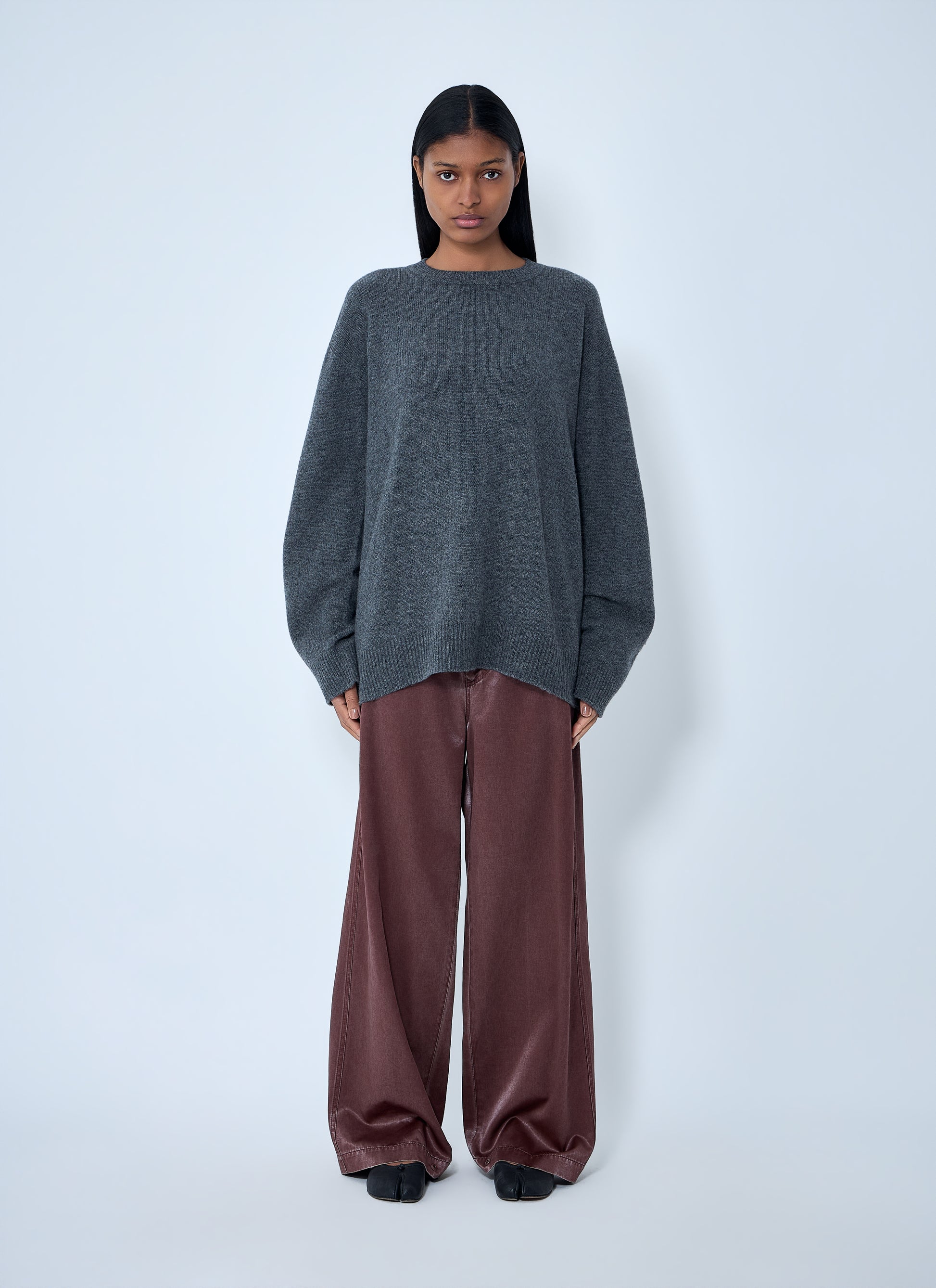 Issey Miyake Women Oversized Knit Sweater ISSEY MIYAKE