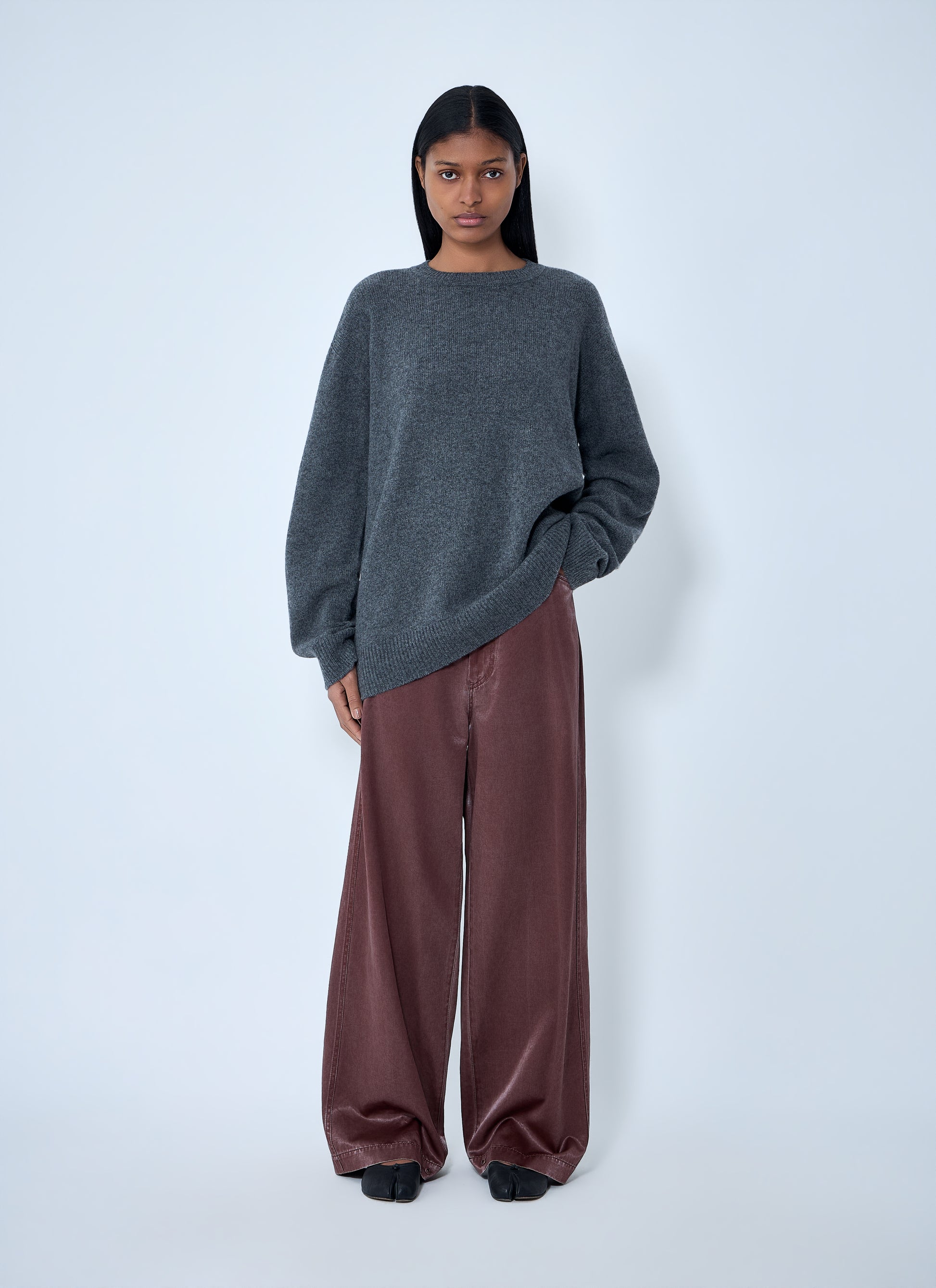 Issey Miyake Women Oversized Knit Sweater ISSEY MIYAKE
