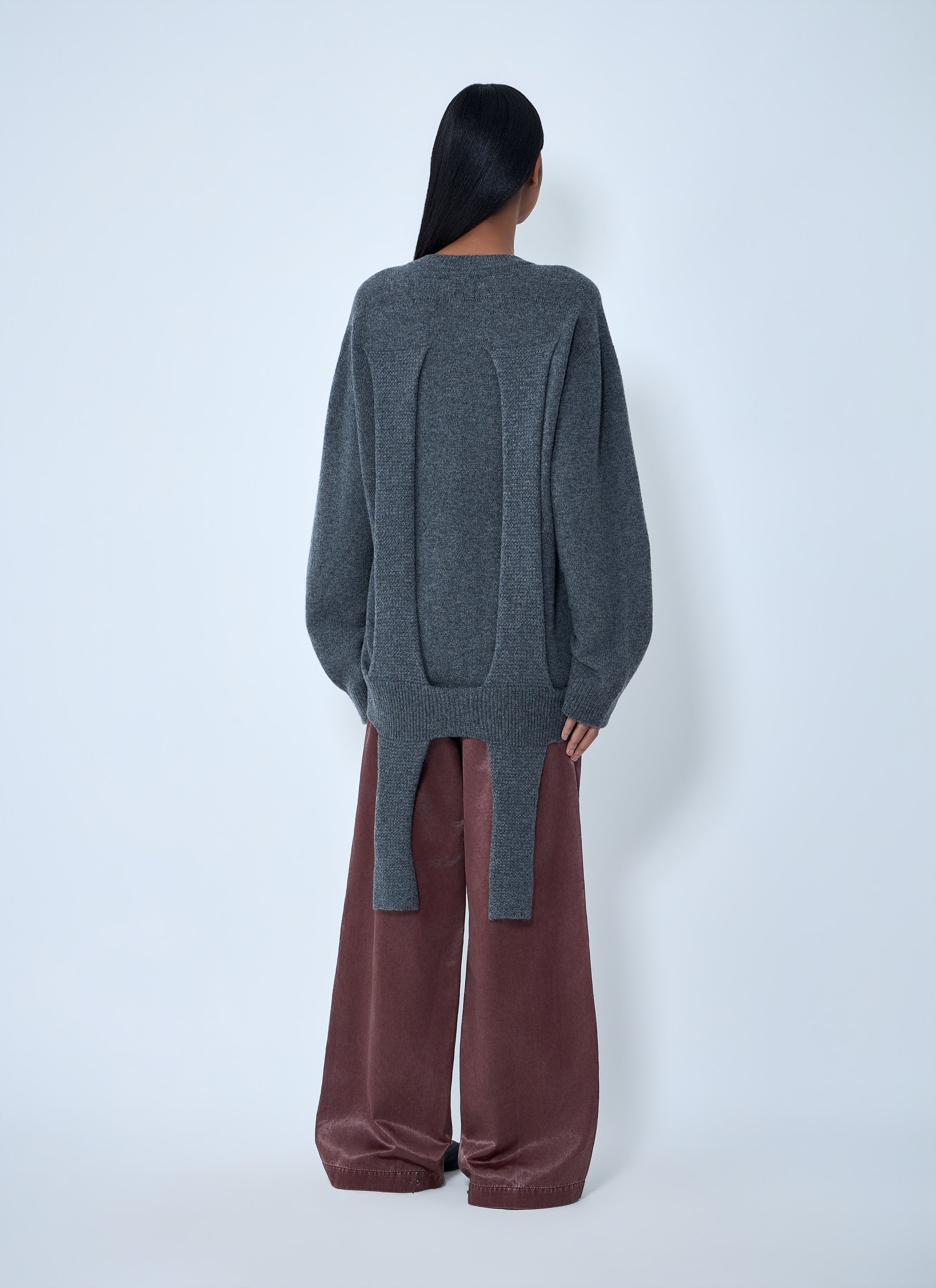 Issey Miyake Women Oversized Knit Sweater ISSEY MIYAKE