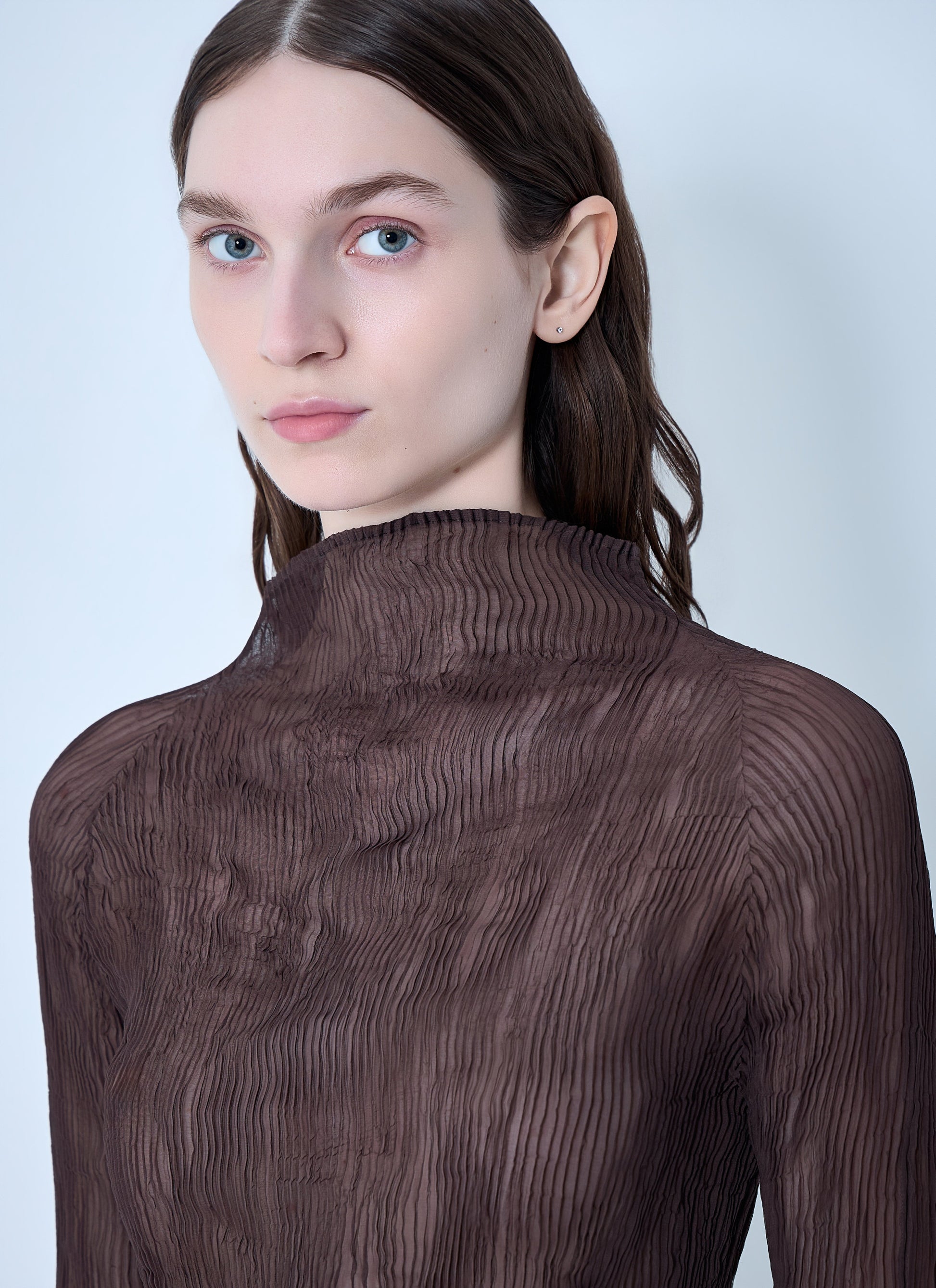 Issey Miyake Women Chiffon Twist Top ISSEY MIYAKE