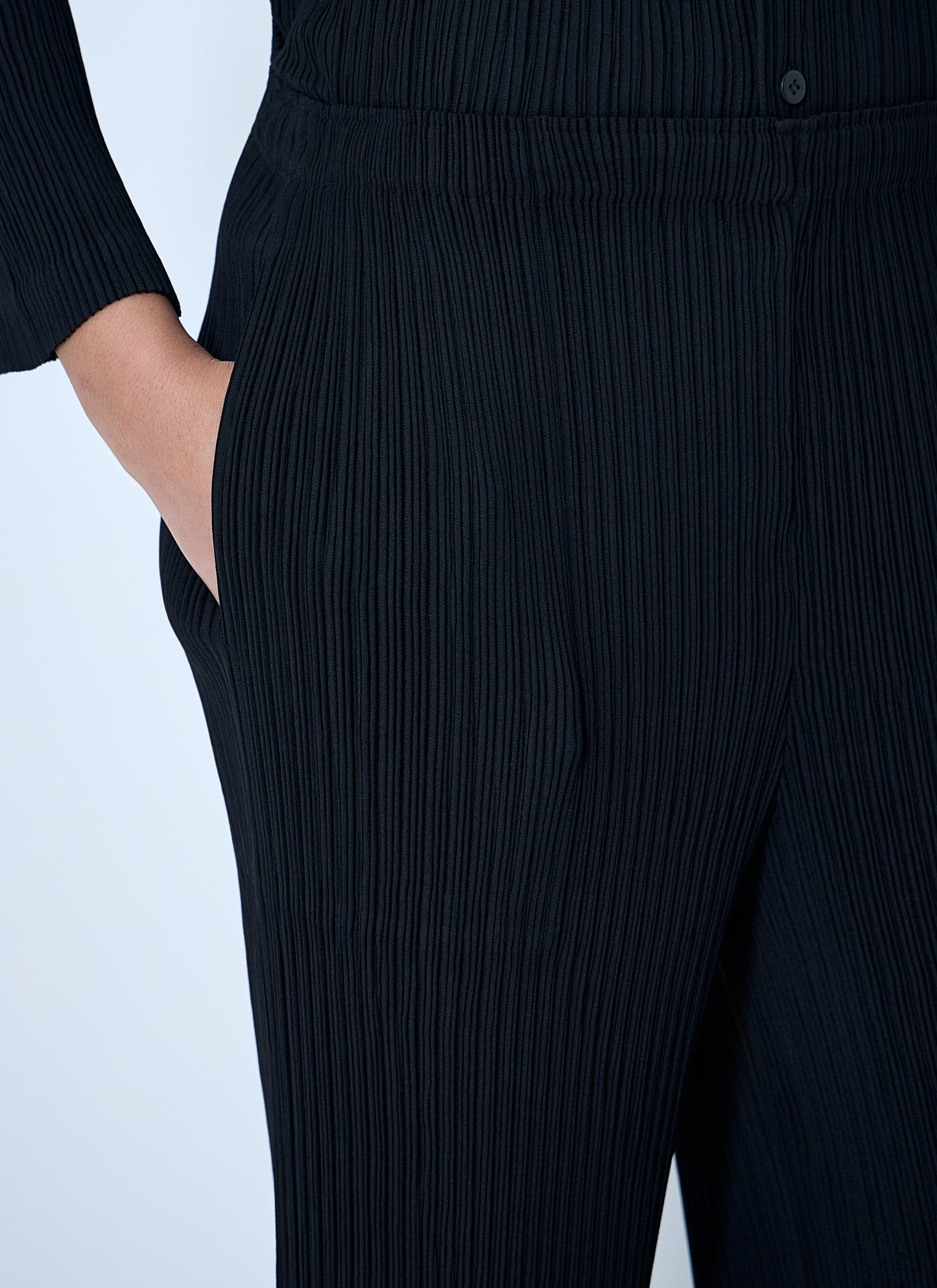 Issey Miyake Women Pleated Trousers ISSEY MIYAKE