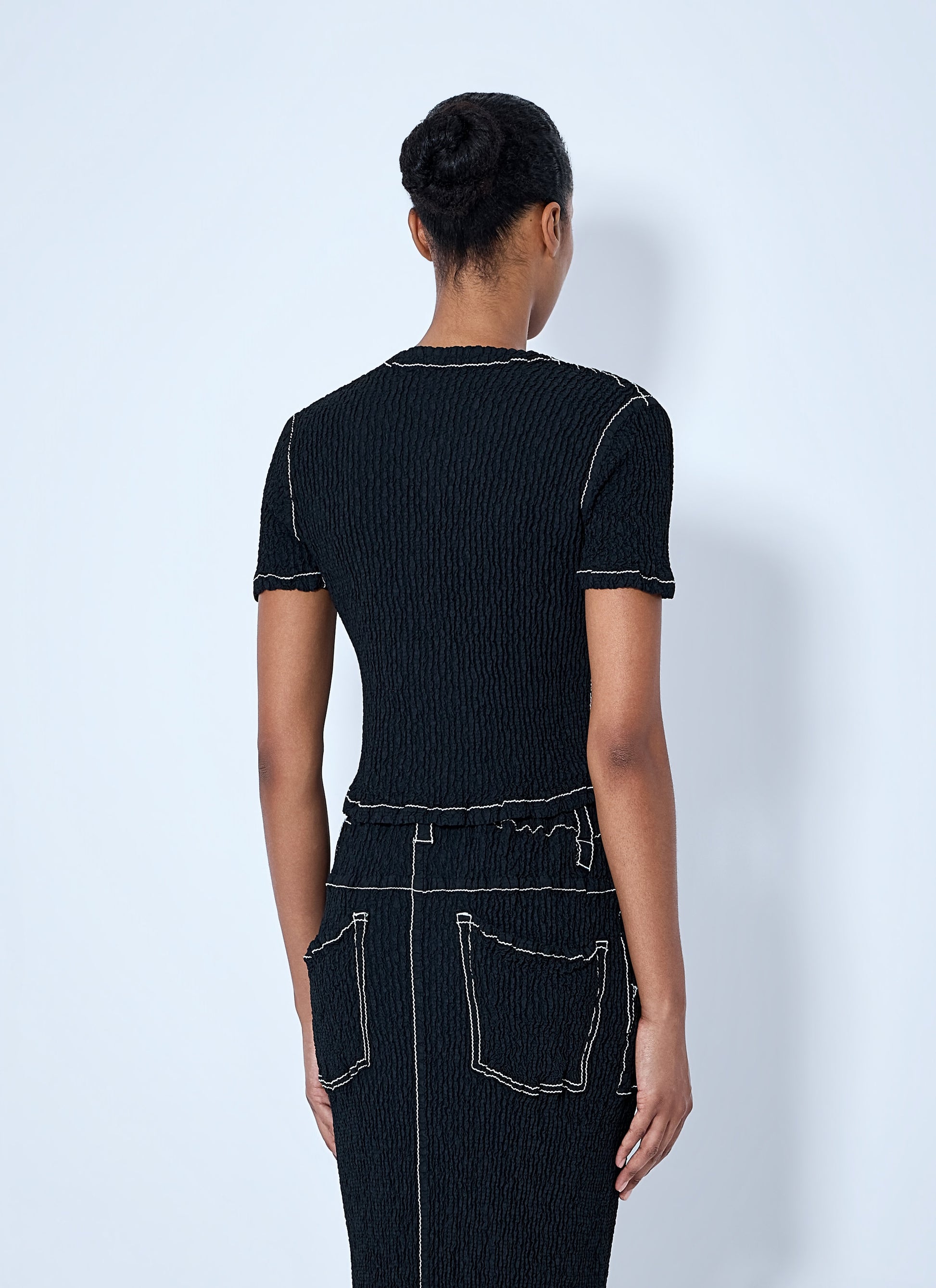 Issey Miyake Women Wavelet Ensemble Cardigan ISSEY MIYAKE
