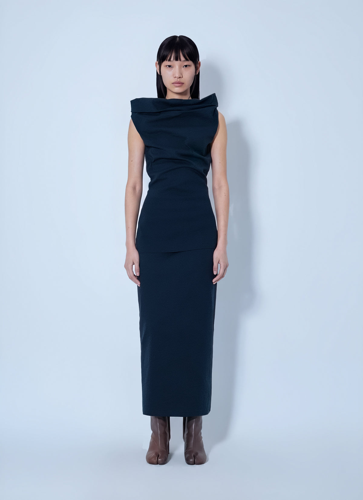 Issey Miyake Women Allow Long Skirt ISSEY MIYAKE