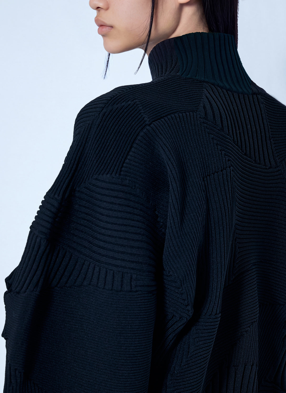 Issey Miyake Women Kone Kone Ribbed Knitted Jacket ISSEY MIYAKE