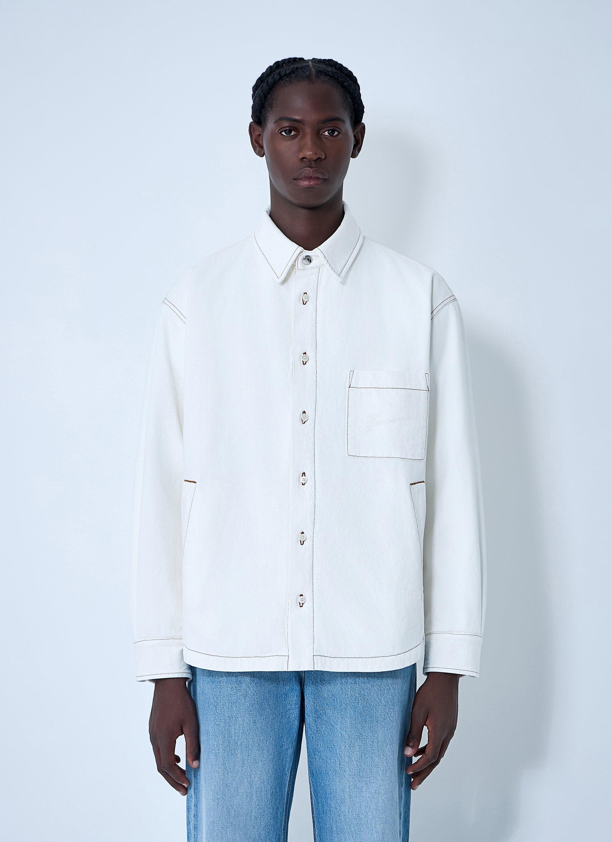 Jacquemus Men La Chemise Boulanger Shirt JACQUEMUS