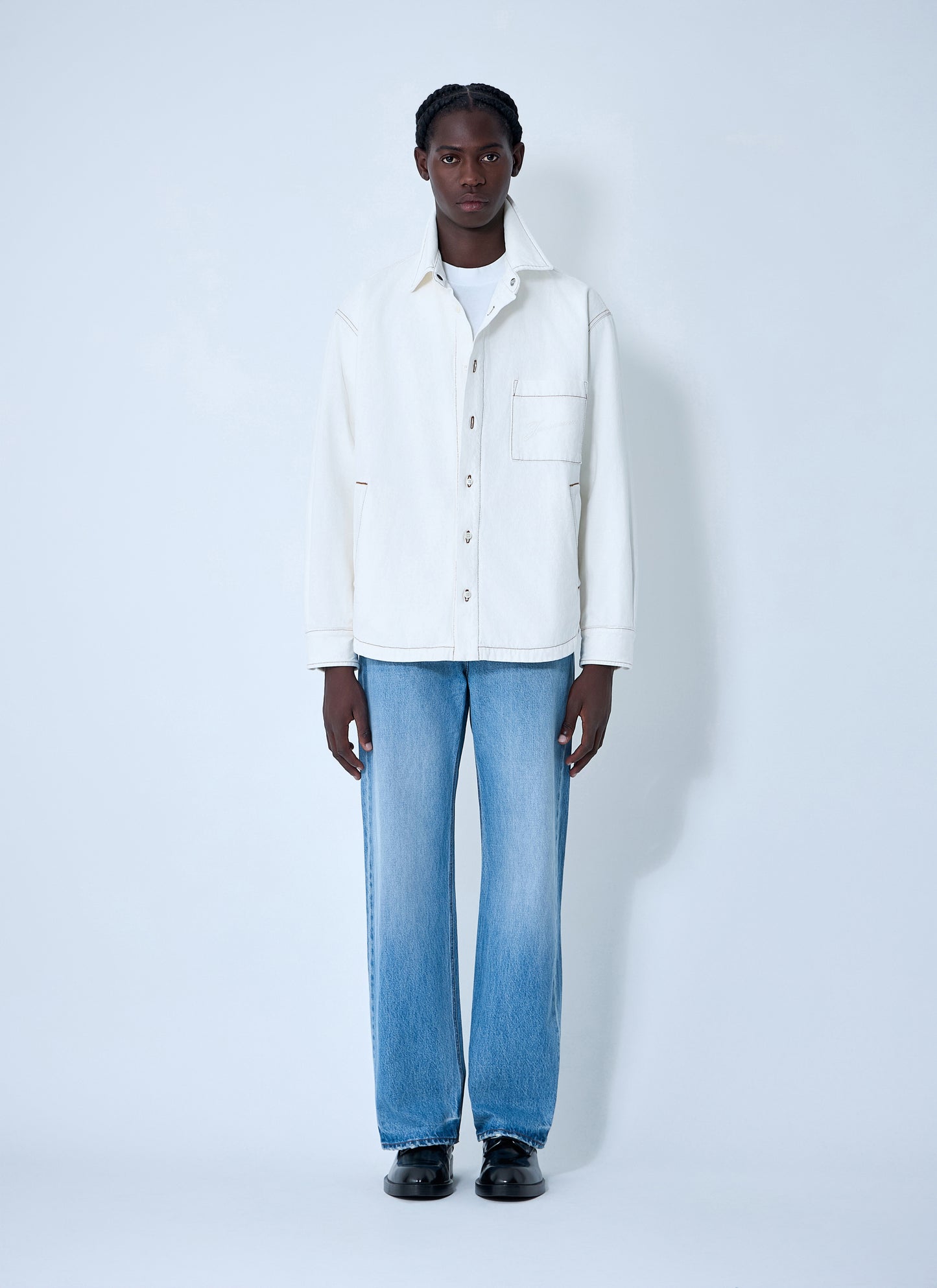 Jacquemus Men La Chemise Boulanger Shirt JACQUEMUS