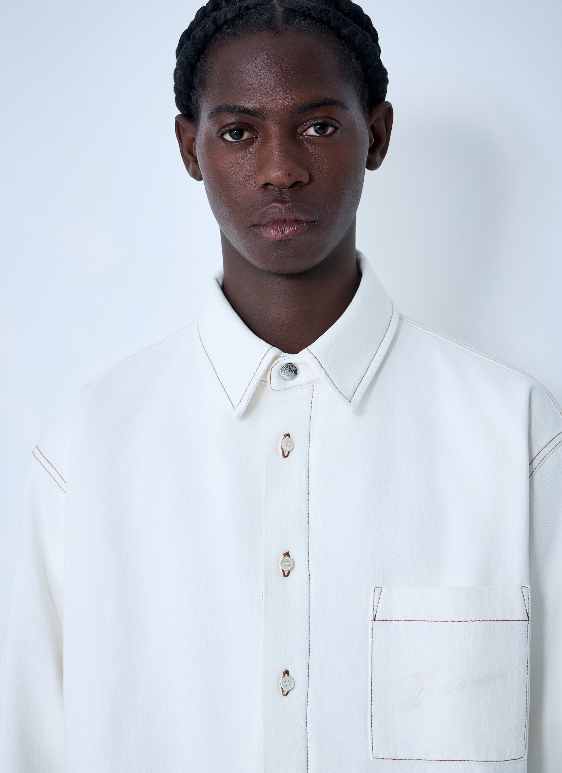 Jacquemus Men La Chemise Boulanger Shirt JACQUEMUS
