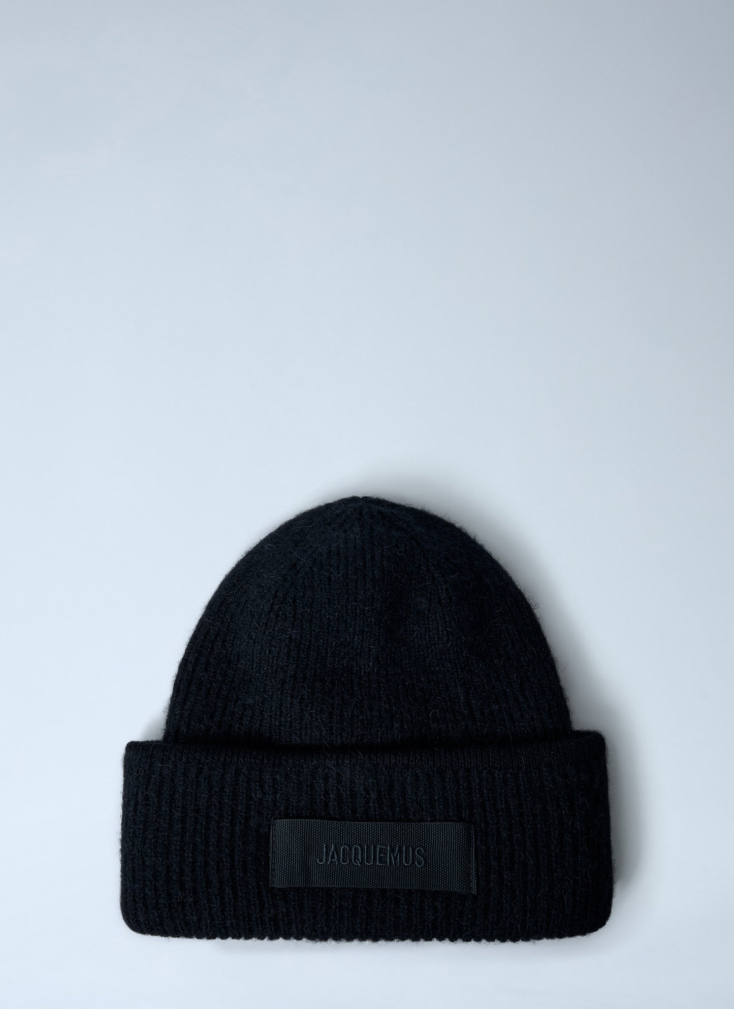 Jacquemus Men Logo Motif Beanie Hat JACQUEMUS