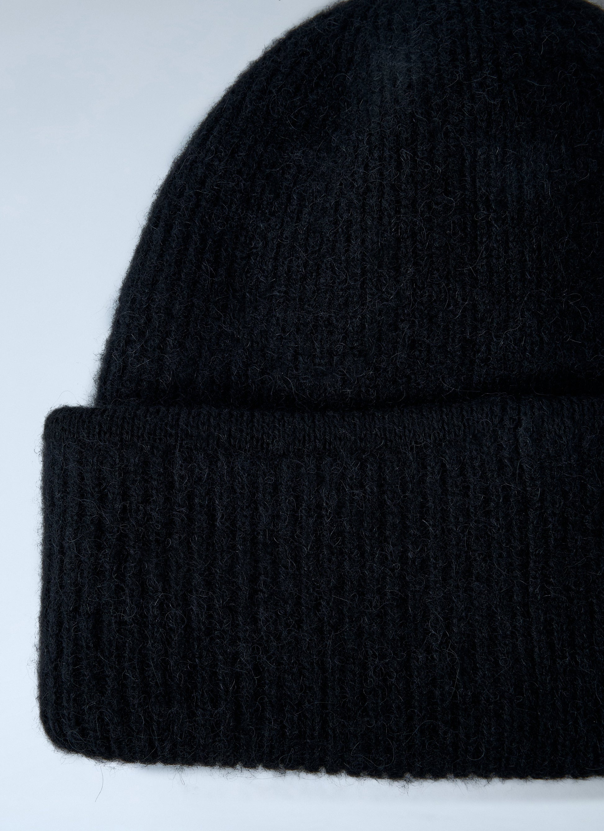 Jacquemus Men Logo Motif Beanie Hat JACQUEMUS