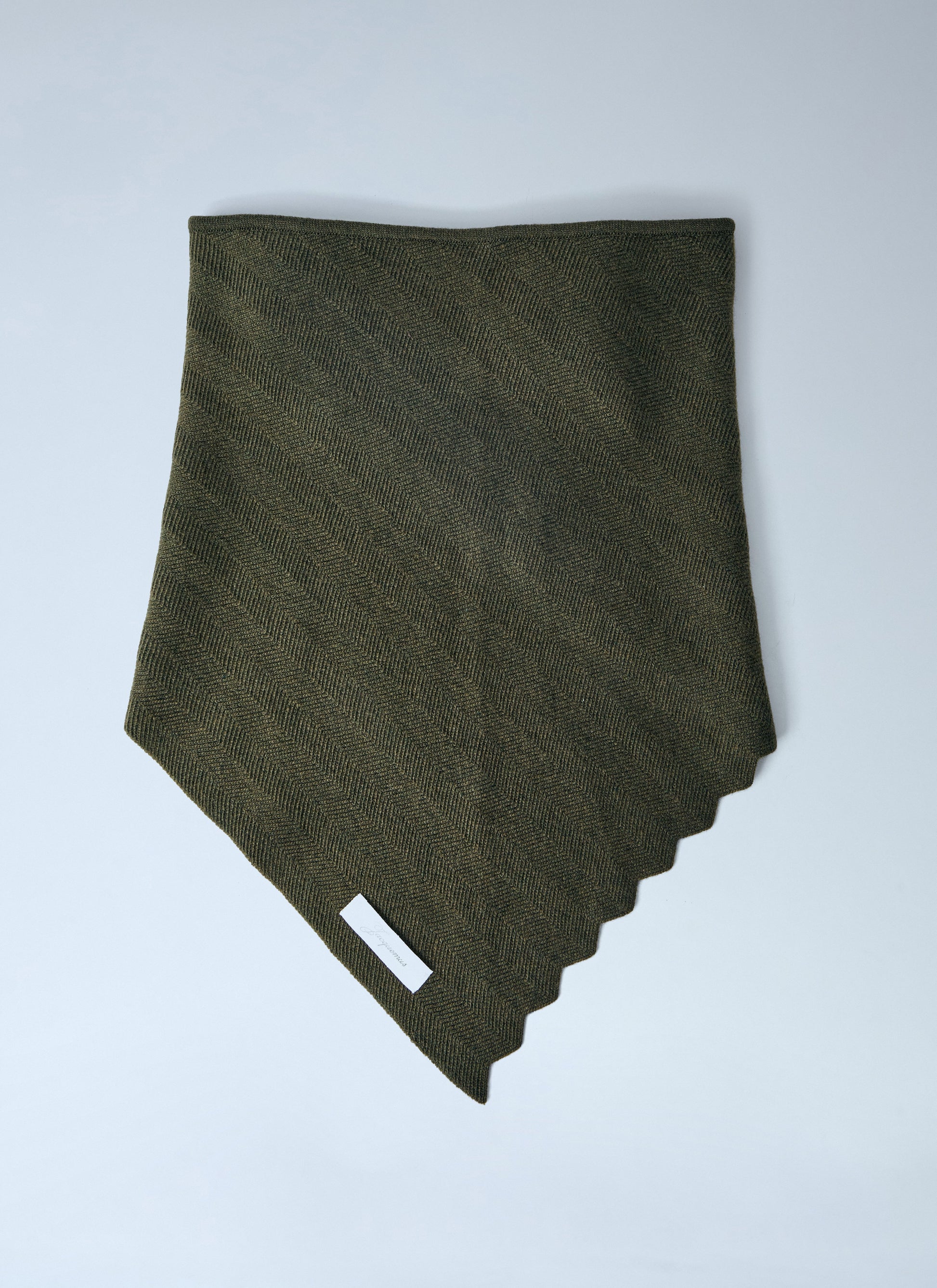 Jacquemus Men Le Chale Chevron Scarf JACQUEMUS