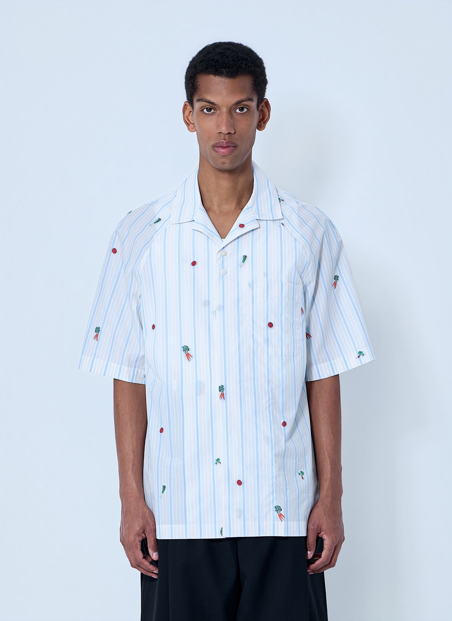 Jacquemus Men La Chemise Romarin Shirt JACQUEMUS