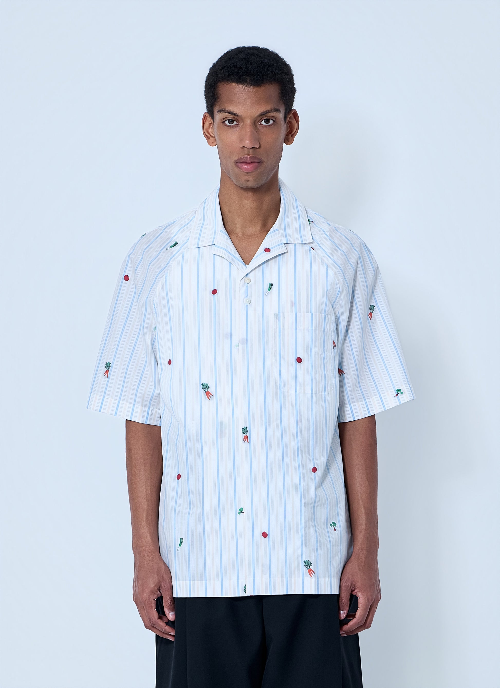 Jacquemus Men La Chemise Romarin Shirt JACQUEMUS