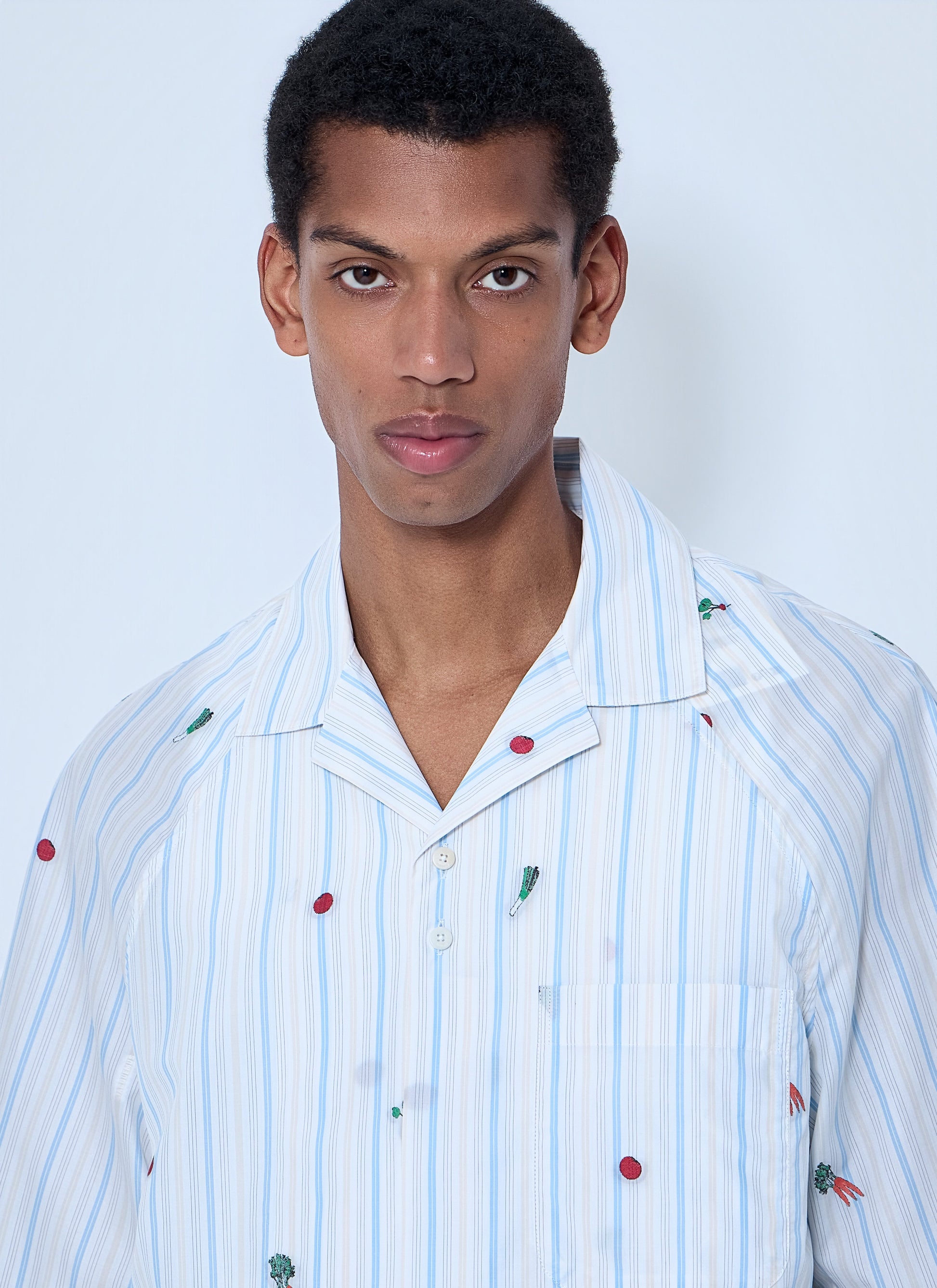 Jacquemus Men La Chemise Romarin Shirt JACQUEMUS
