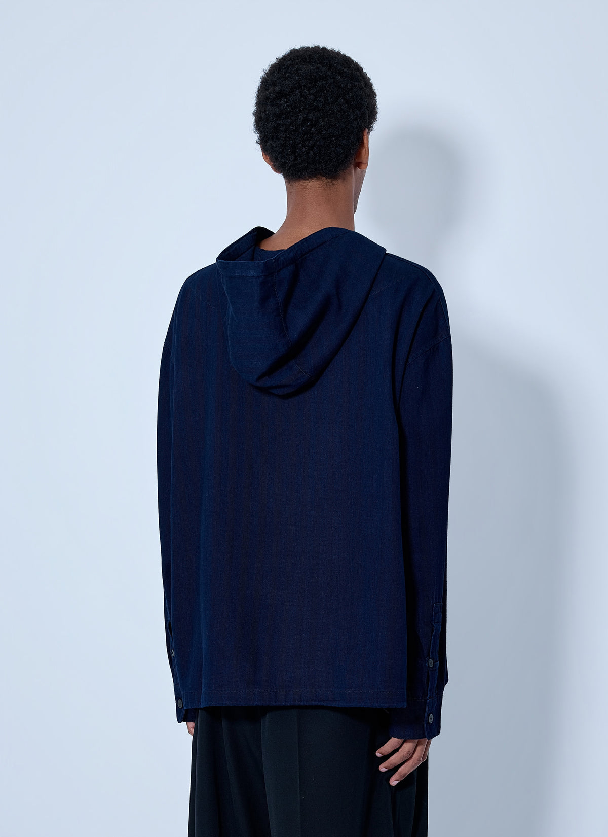 Jacquemus Men La Chemise Denim Chevron Jacket JACQUEMUS