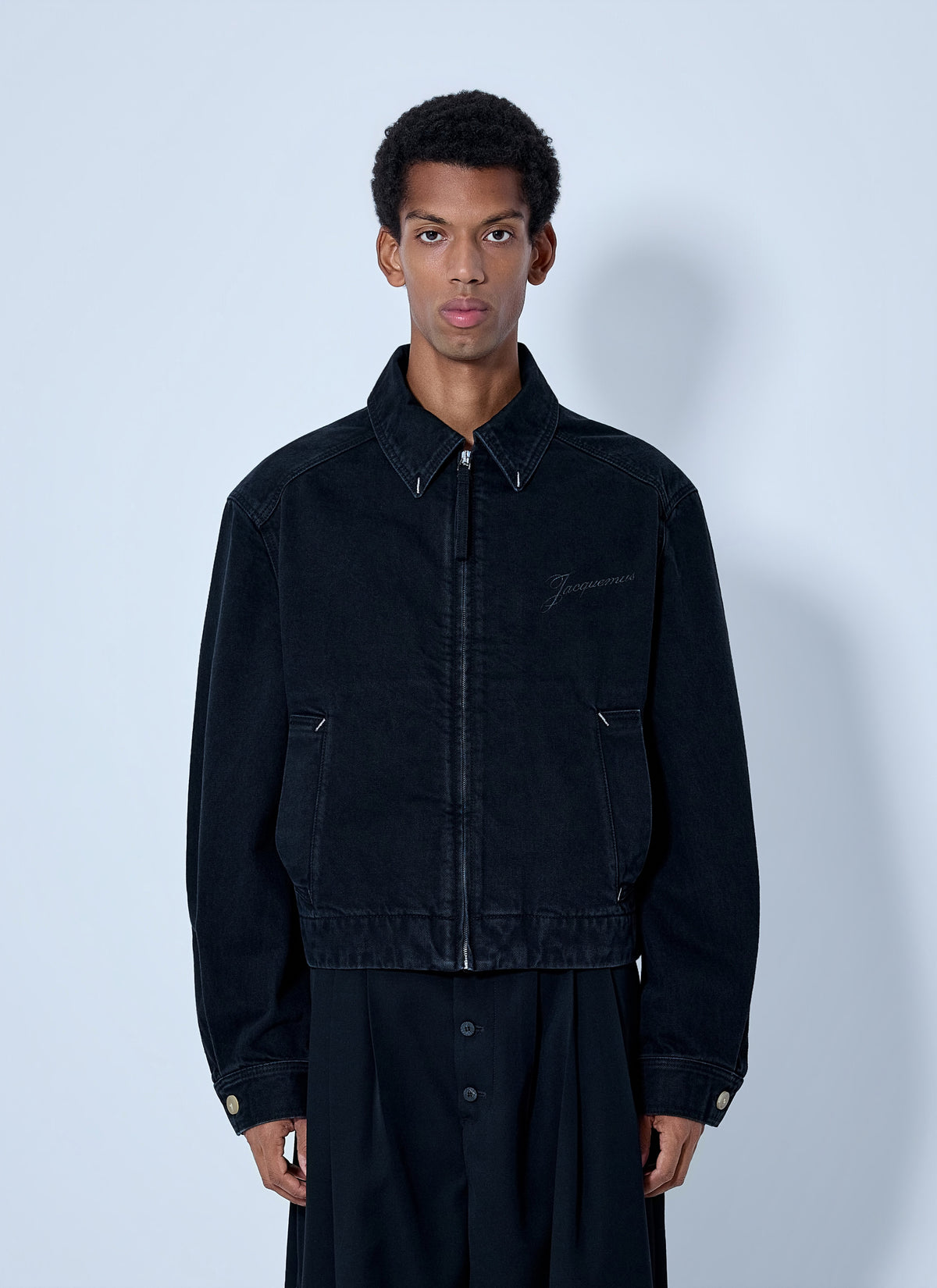 Jacquemus Men De-Nîmes Zipped Jacket JACQUEMUS