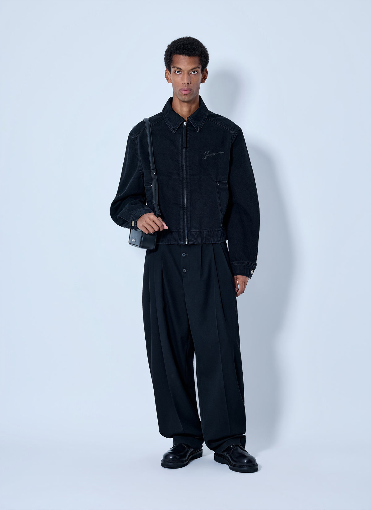 Jacquemus Men De-Nîmes Zipped Jacket JACQUEMUS