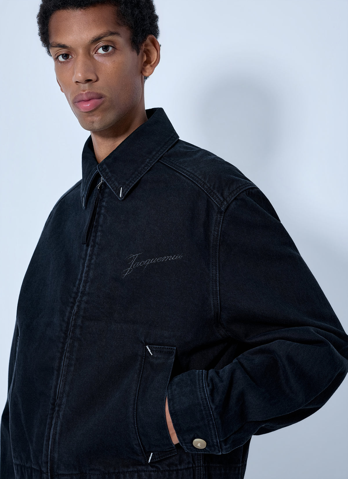 Jacquemus Men De-Nîmes Zipped Jacket JACQUEMUS