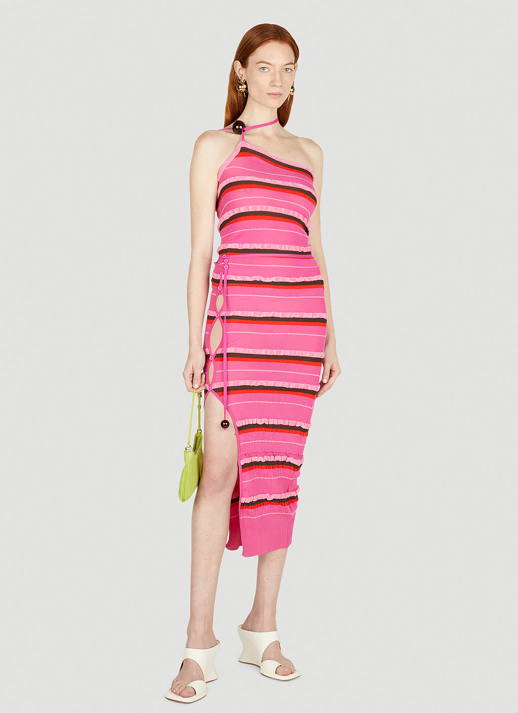 Jacquemus Women La Jupe Maille Concha Skirt JACQUEMUS