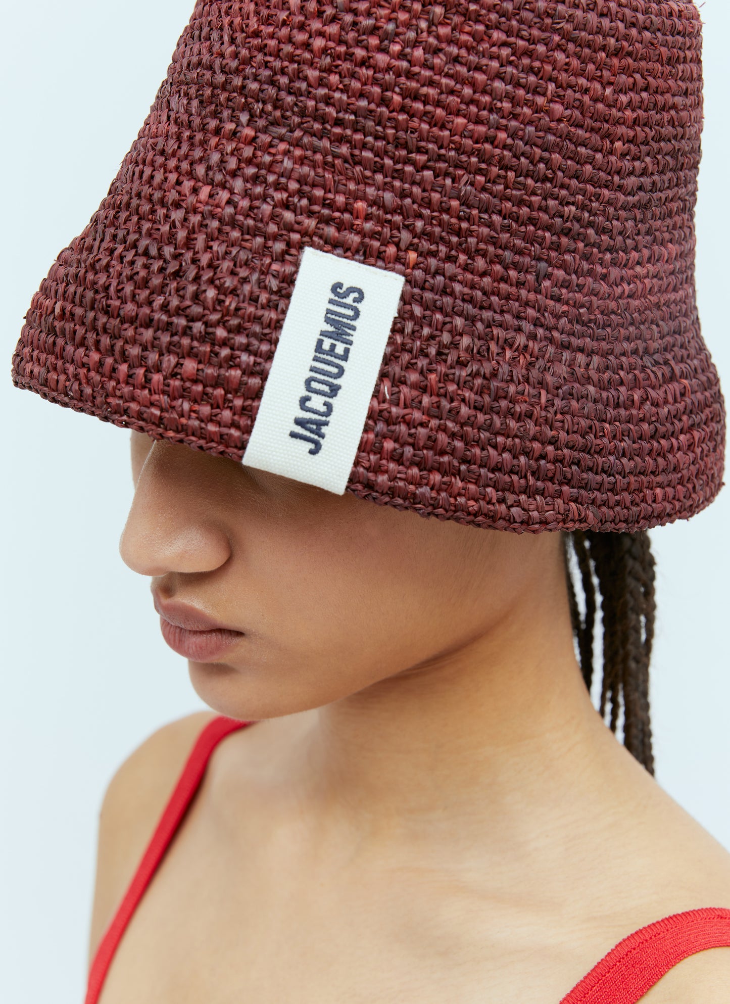 Jacquemus Women Le Bob Raphia Bucket Hat JACQUEMUS