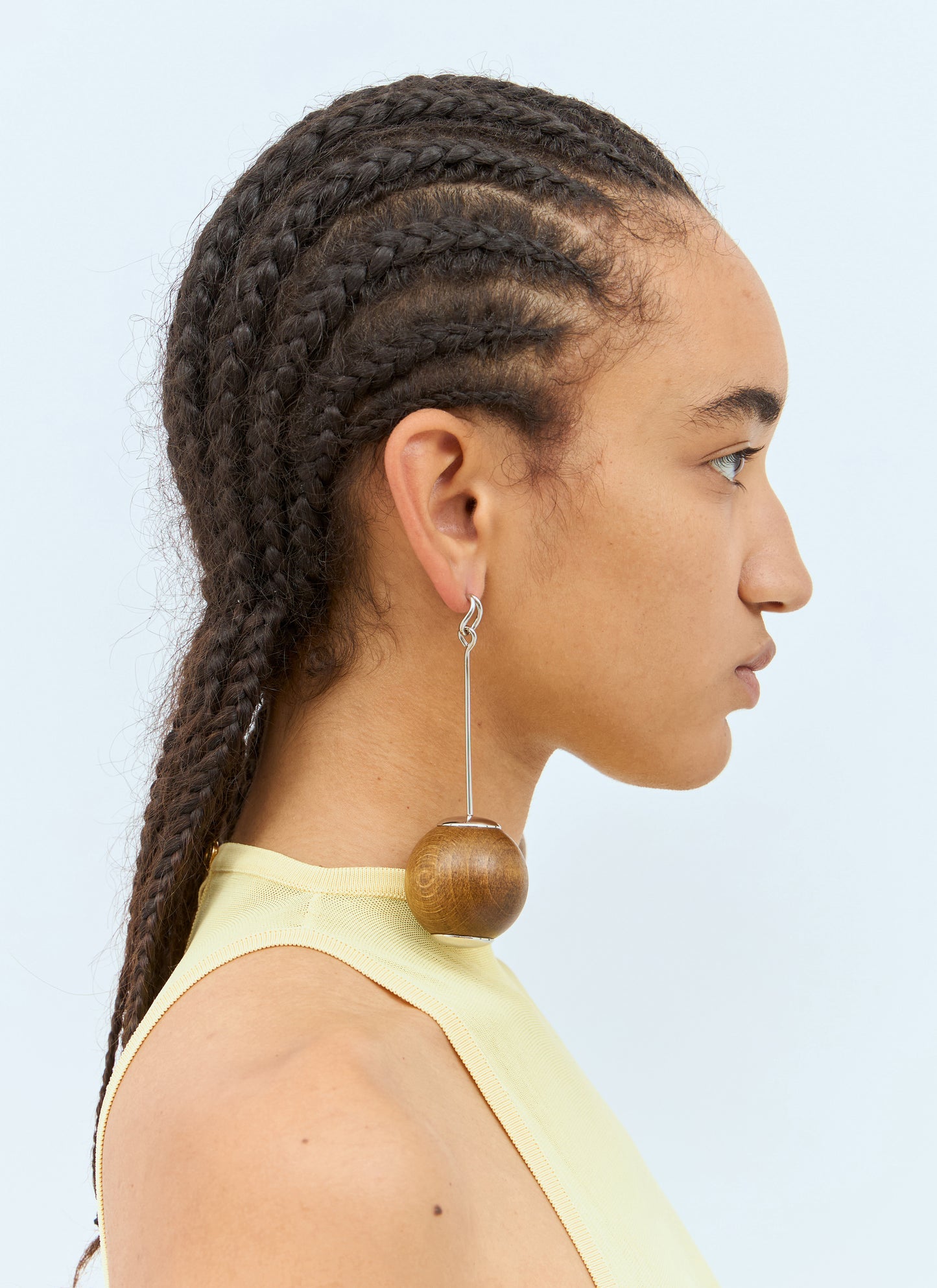 Jacquemus Women Les Grandes Boucles Nodo Earrings JACQUEMUS