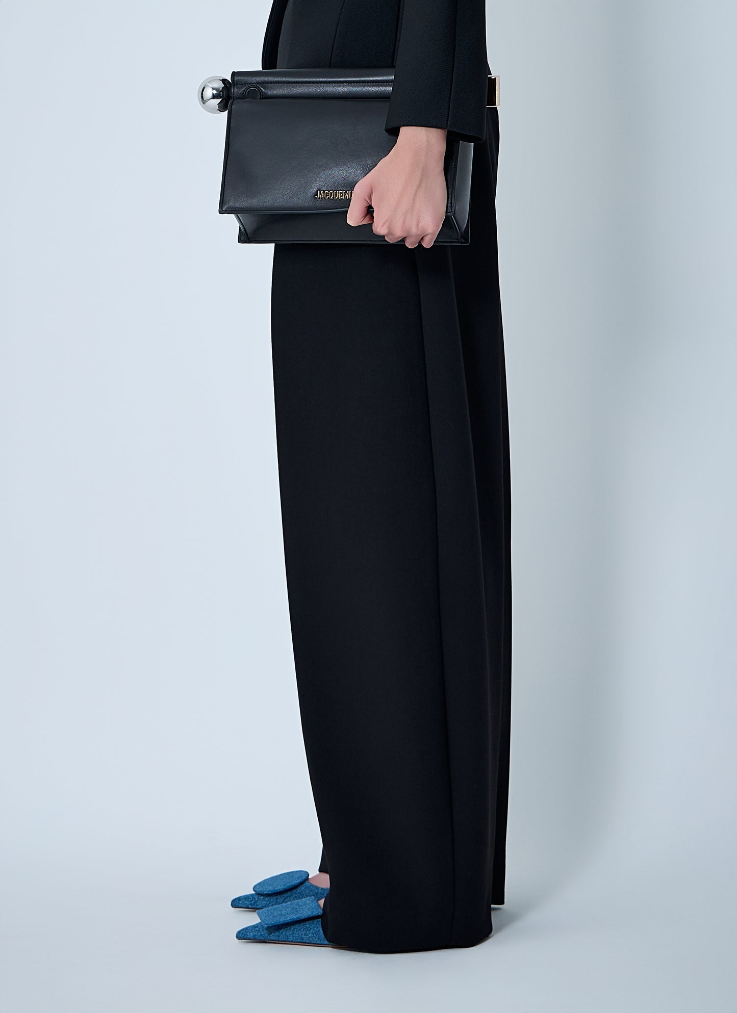 Jacquemus Women La Pochette Rond Carré Clutch JACQUEMUS