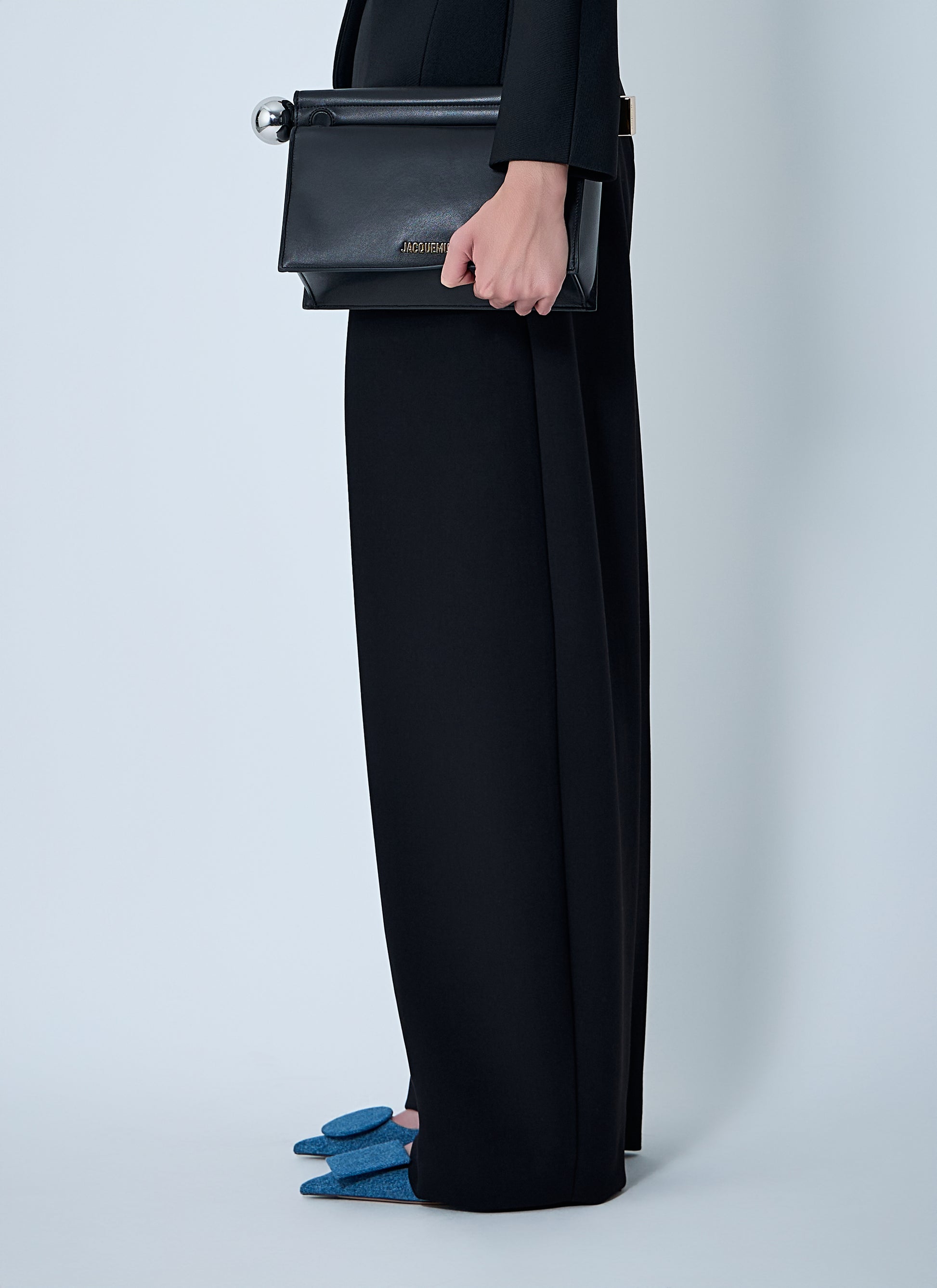Jacquemus Women La Pochette Rond Carré Clutch JACQUEMUS