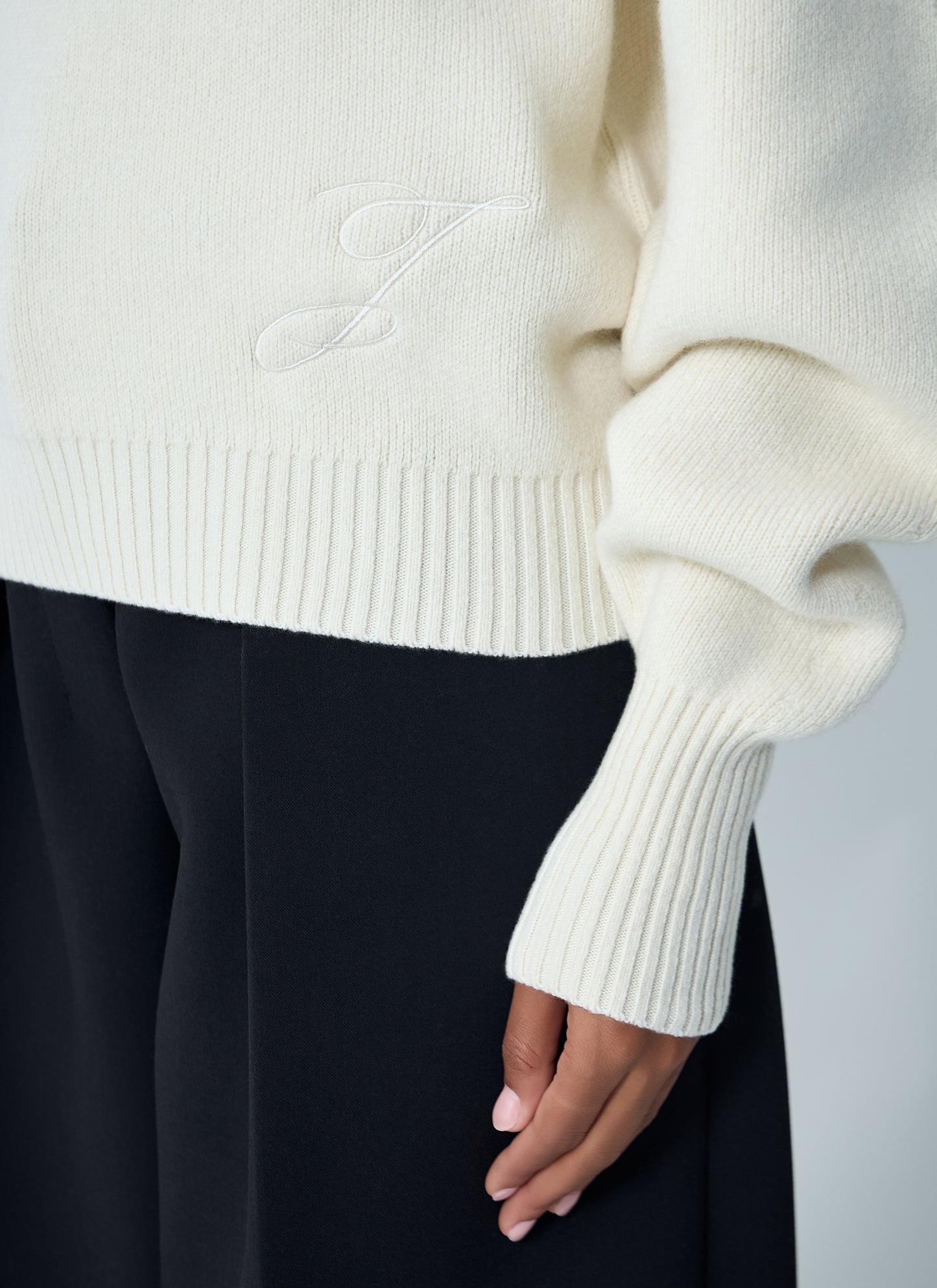 Jacquemus Women La Maille Pallone Sweater JACQUEMUS
