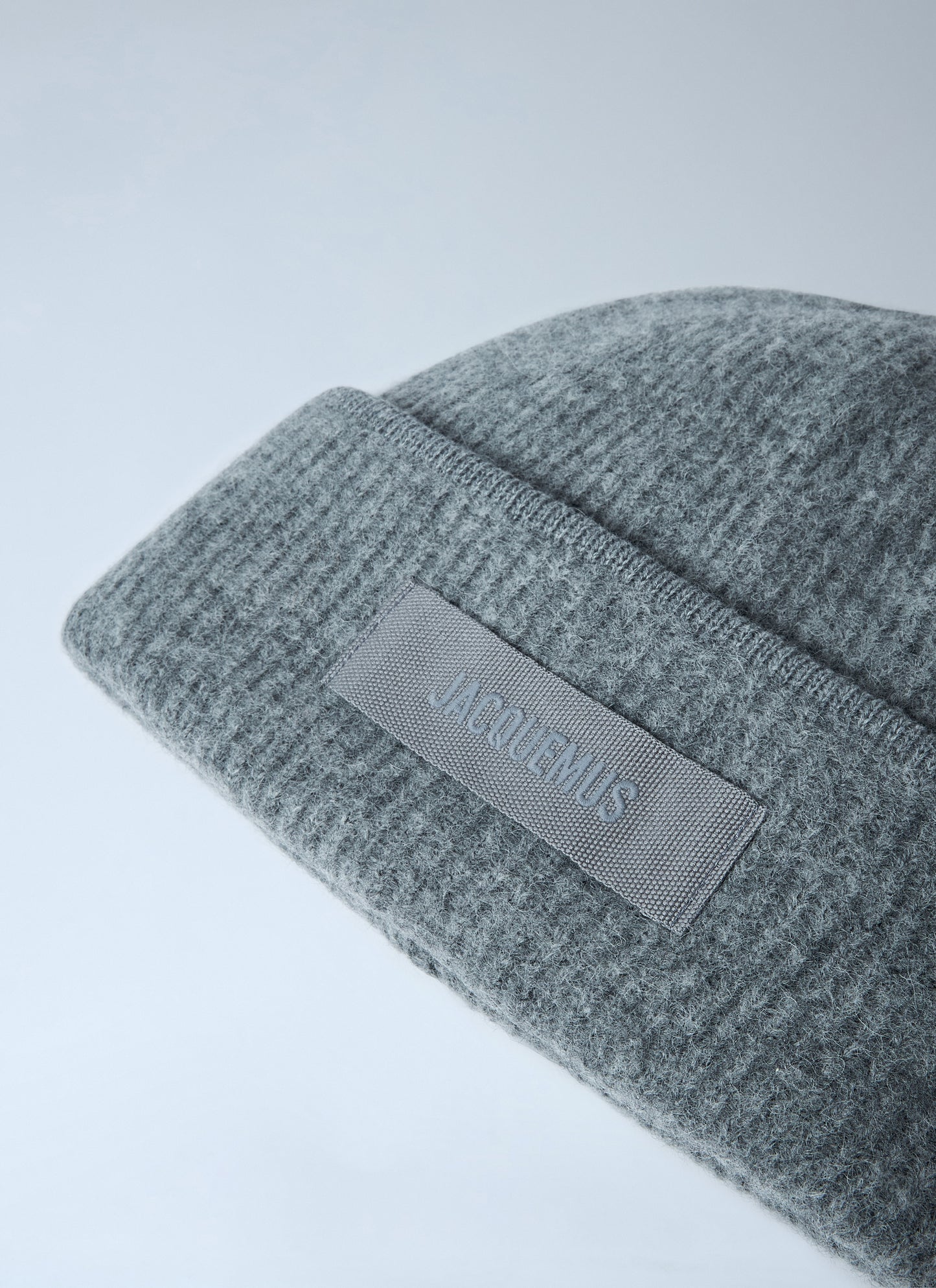 Jacquemus Women Logo Motif Beanie Hat JACQUEMUS