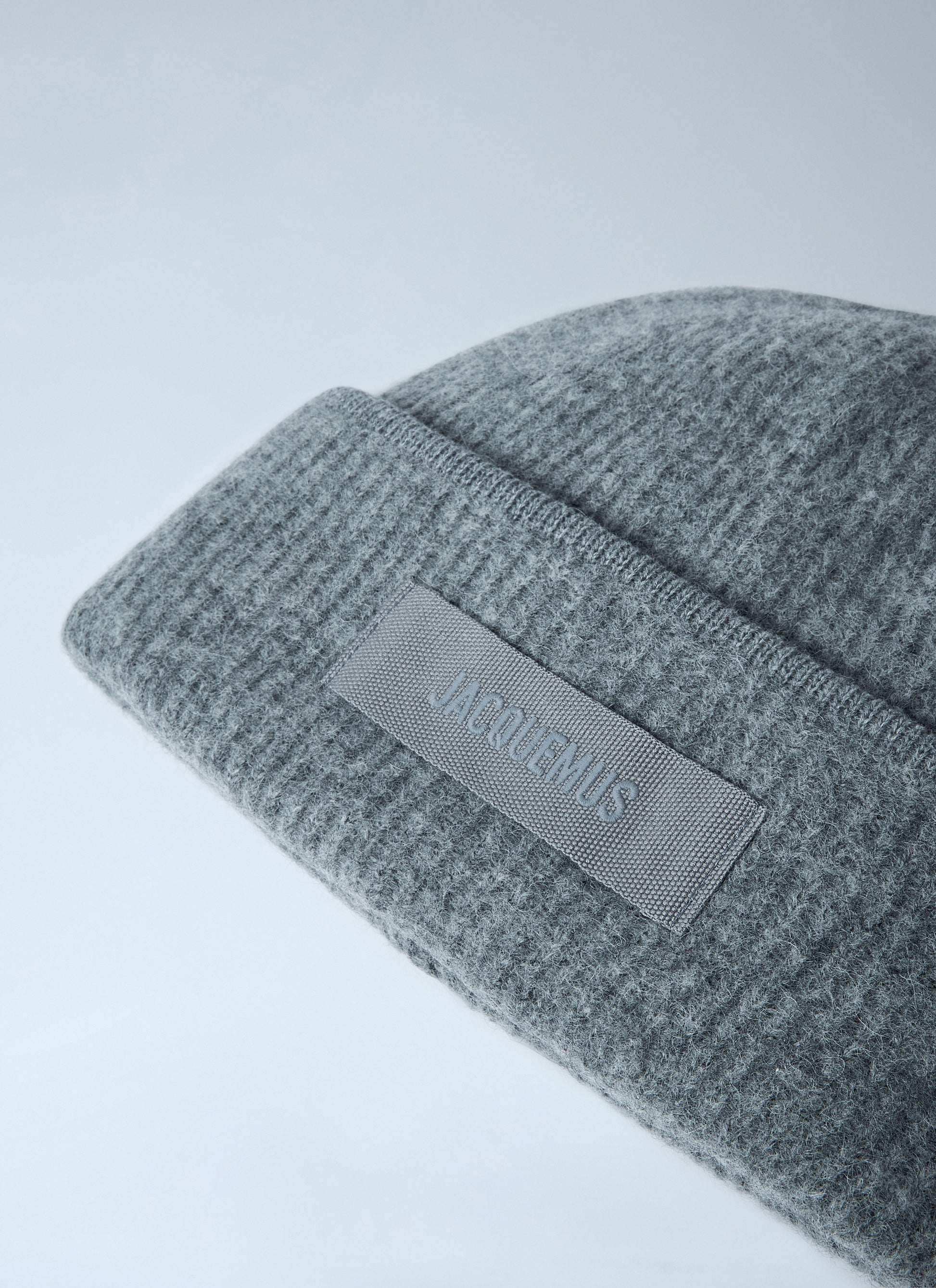 Jacquemus Women Logo Motif Beanie Hat JACQUEMUS