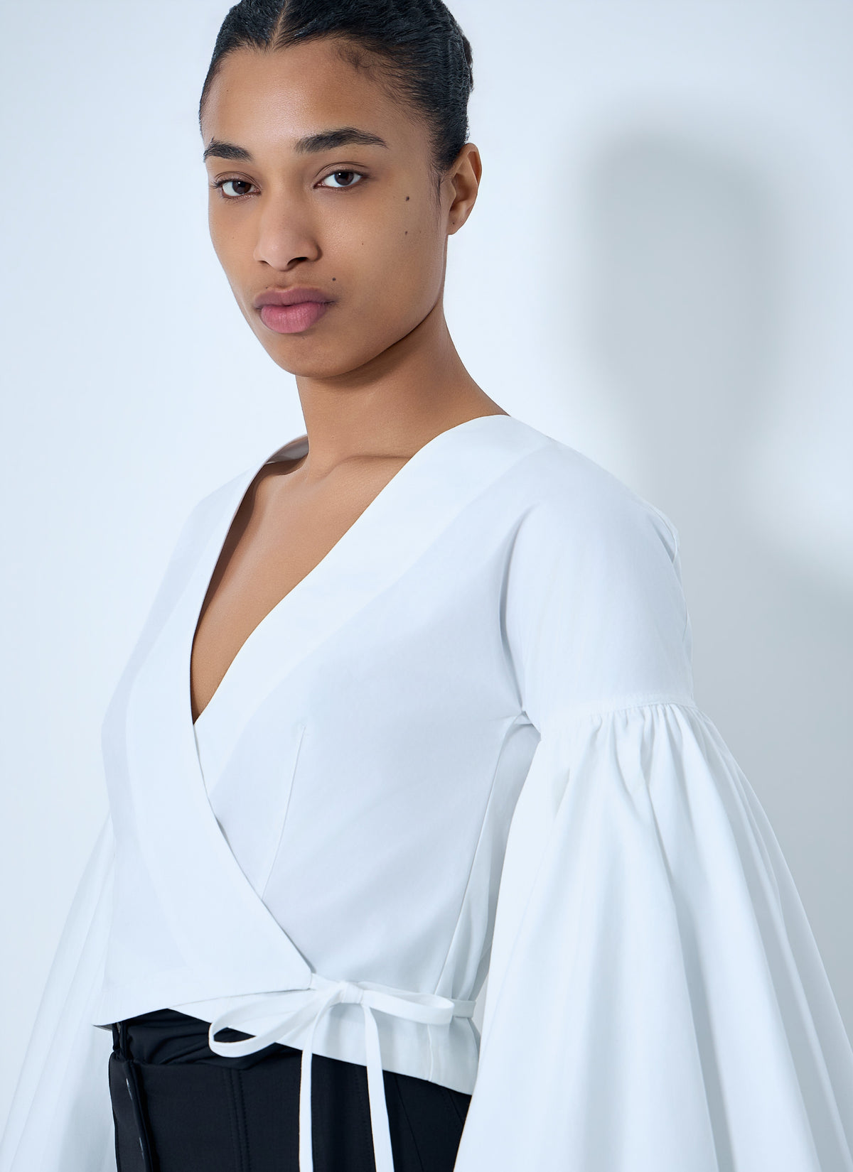 Jacquemus Women V-Neck Wrap Blouse JACQUEMUS