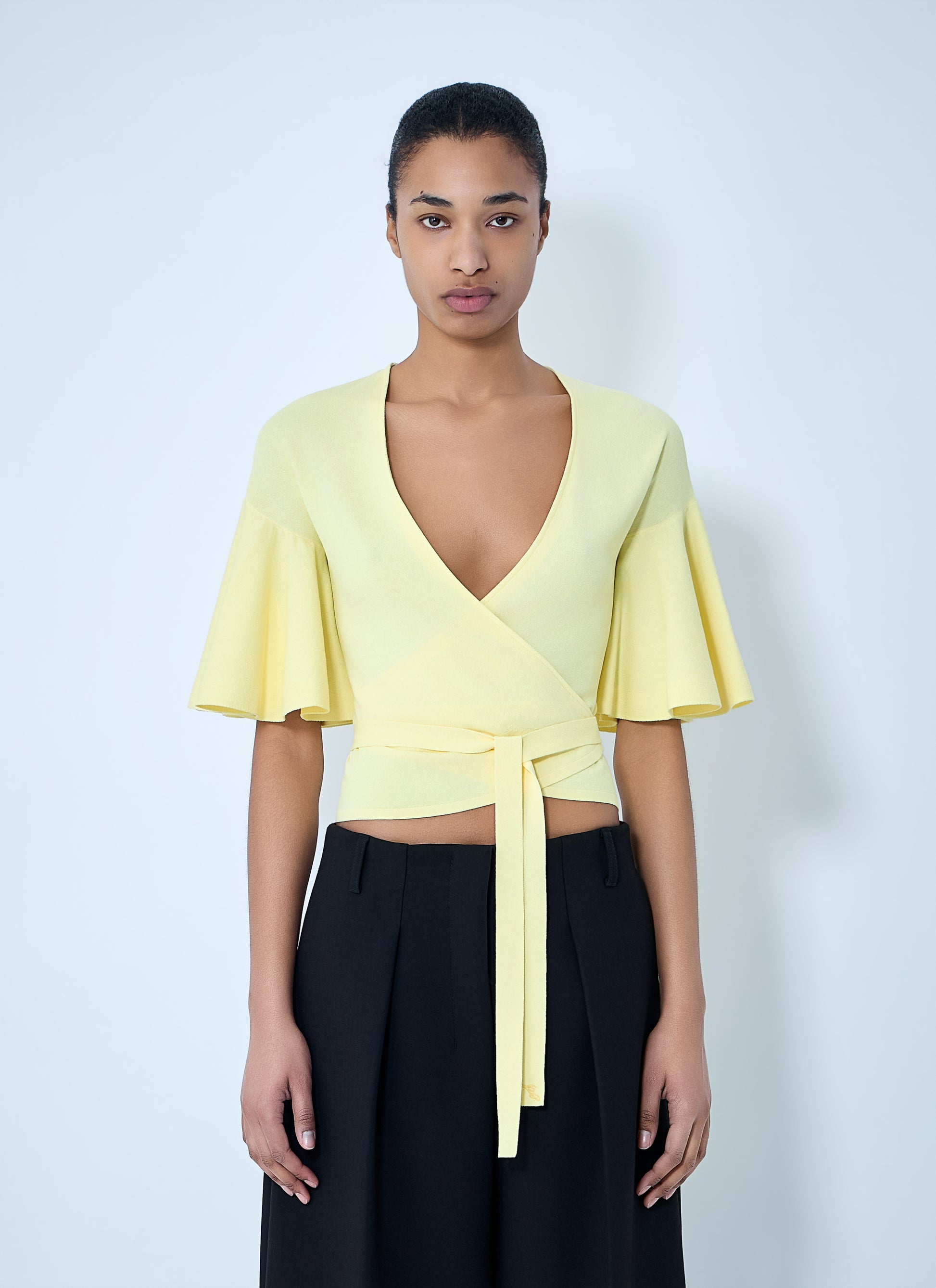 Jacquemus Women Wrap Knit Top JACQUEMUS