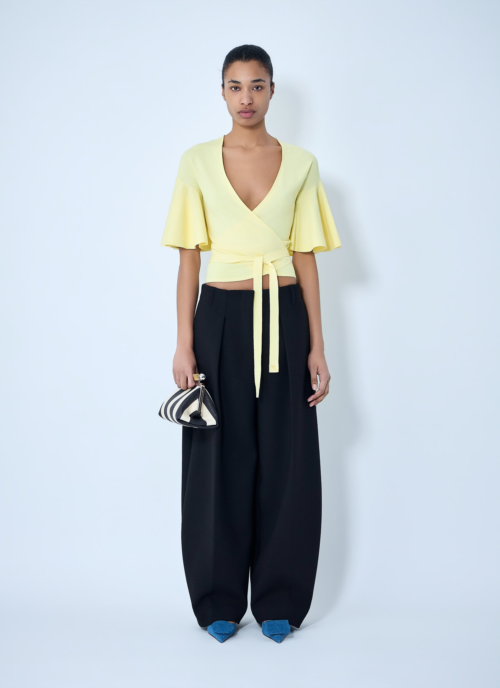 Jacquemus Women Wrap Knit Top JACQUEMUS