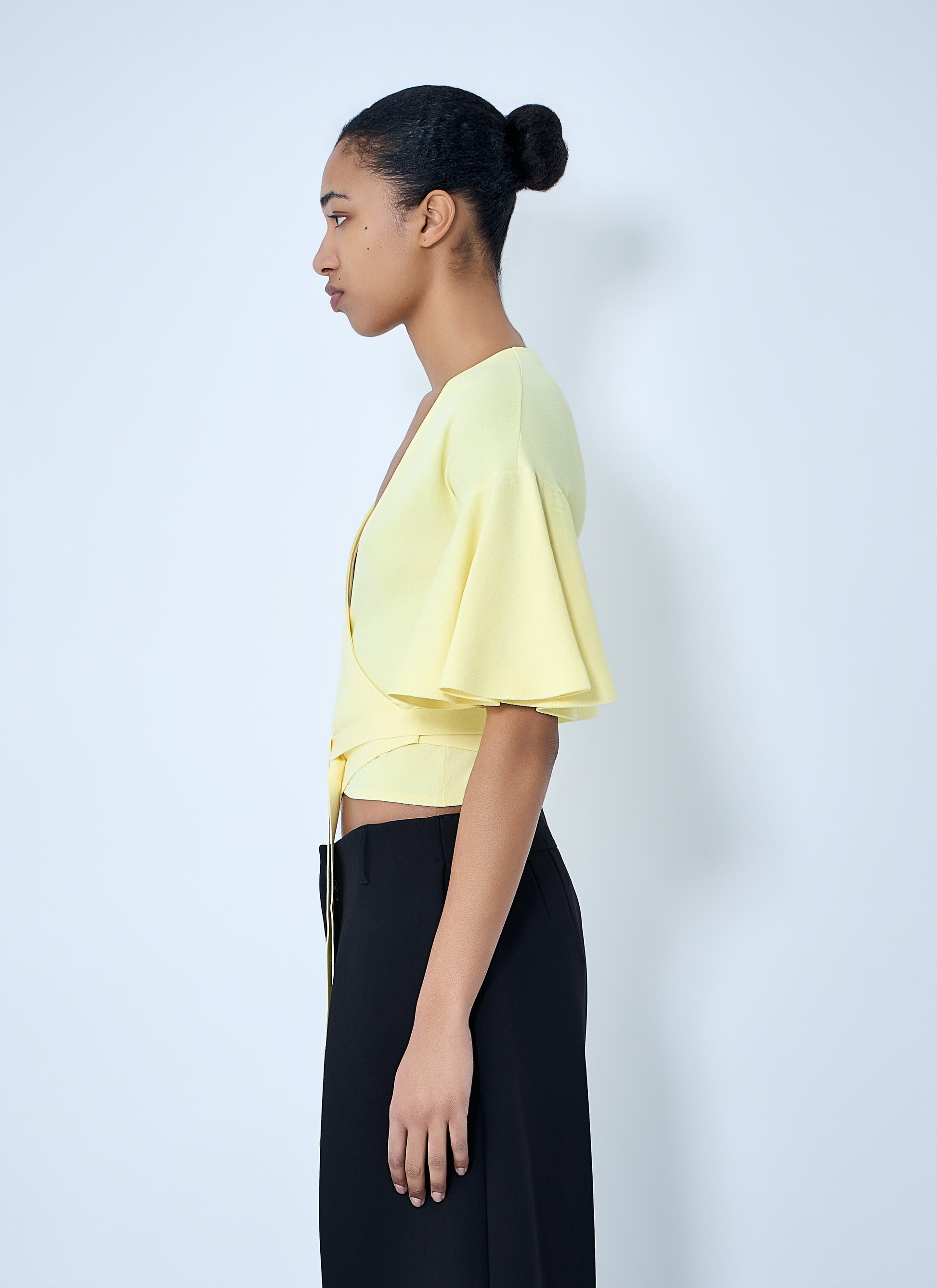 Jacquemus Women Wrap Knit Top JACQUEMUS