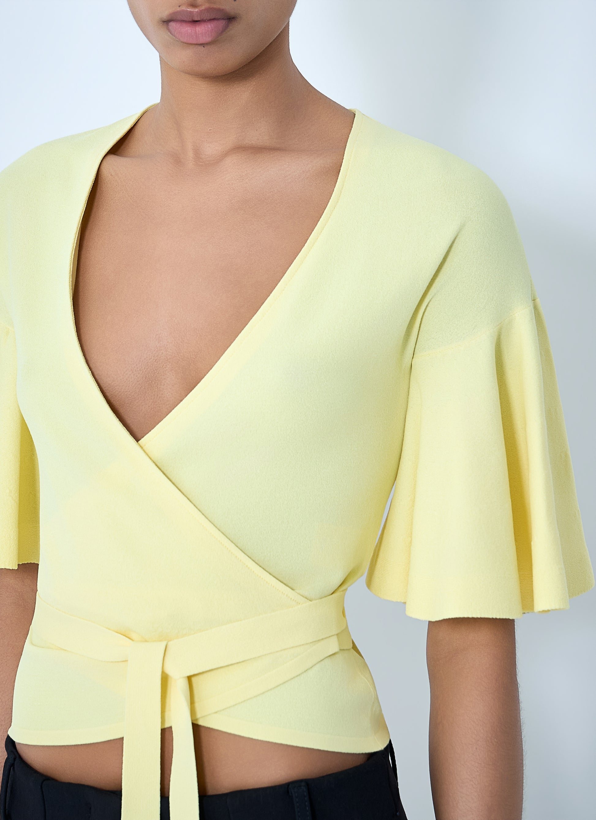Jacquemus Women Wrap Knit Top JACQUEMUS