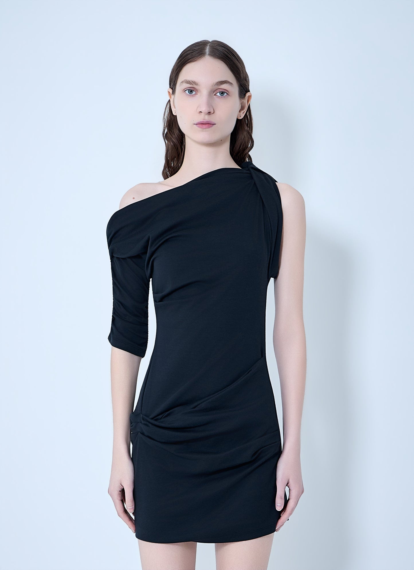 Jacquemus Women La Mini Robe Drapeado Mini Dress JACQUEMUS