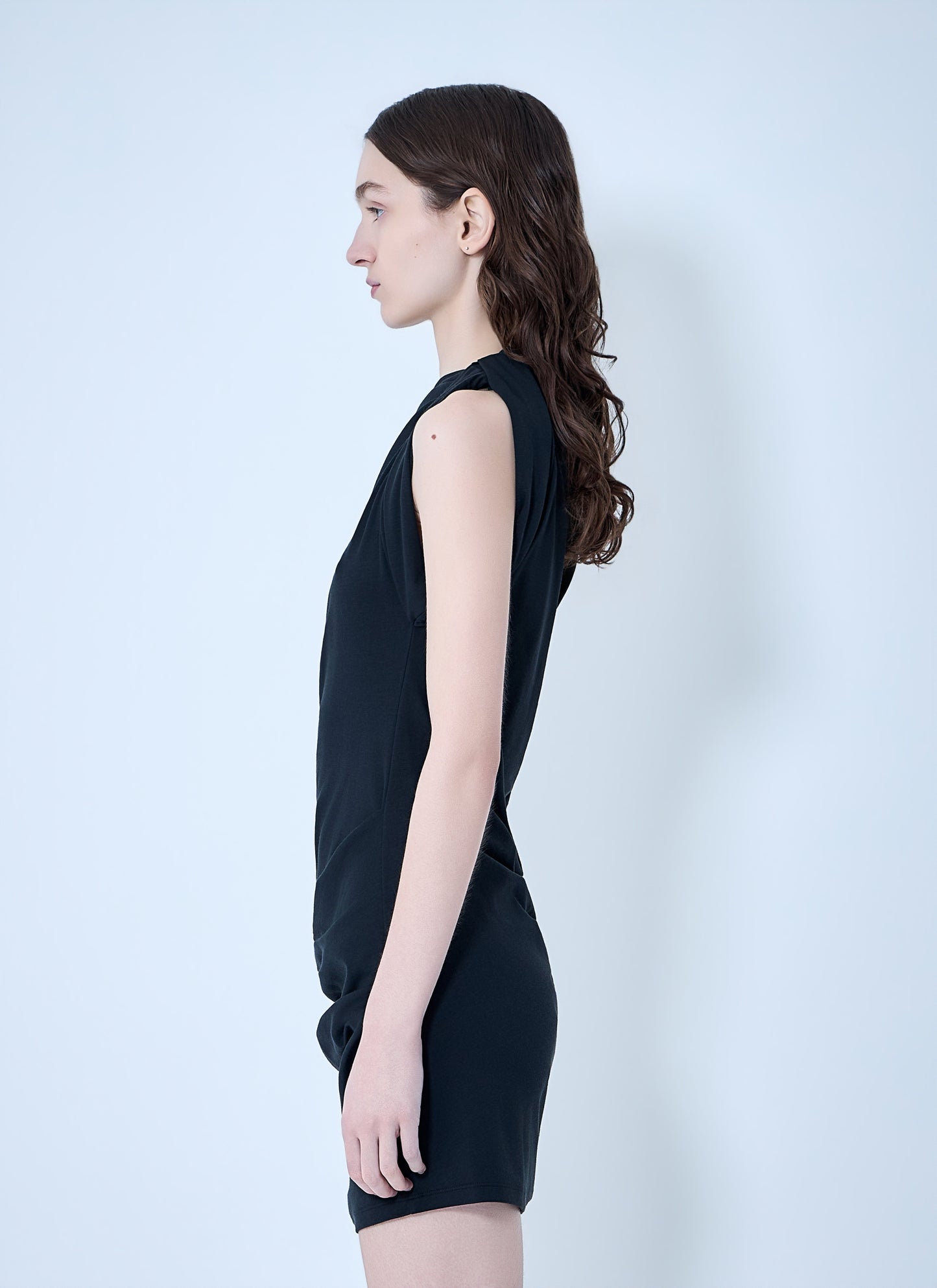 Jacquemus Women La Mini Robe Drapeado Mini Dress JACQUEMUS