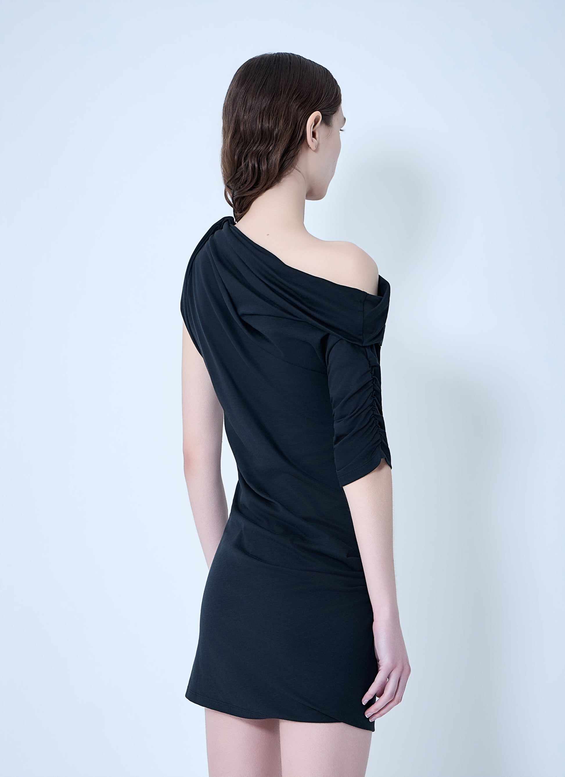 Jacquemus Women La Mini Robe Drapeado Mini Dress JACQUEMUS