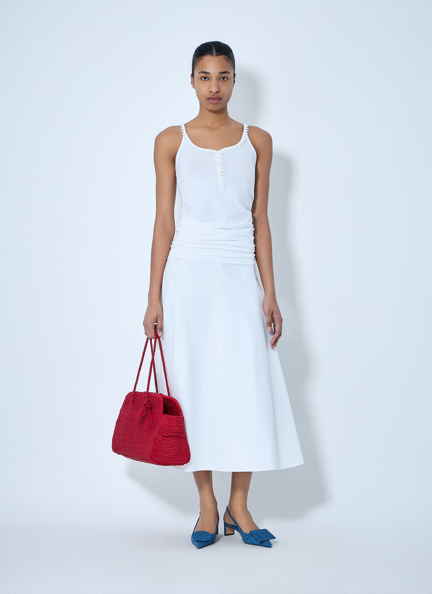 Jacquemus Women Ribbed Detail Camisole JACQUEMUS