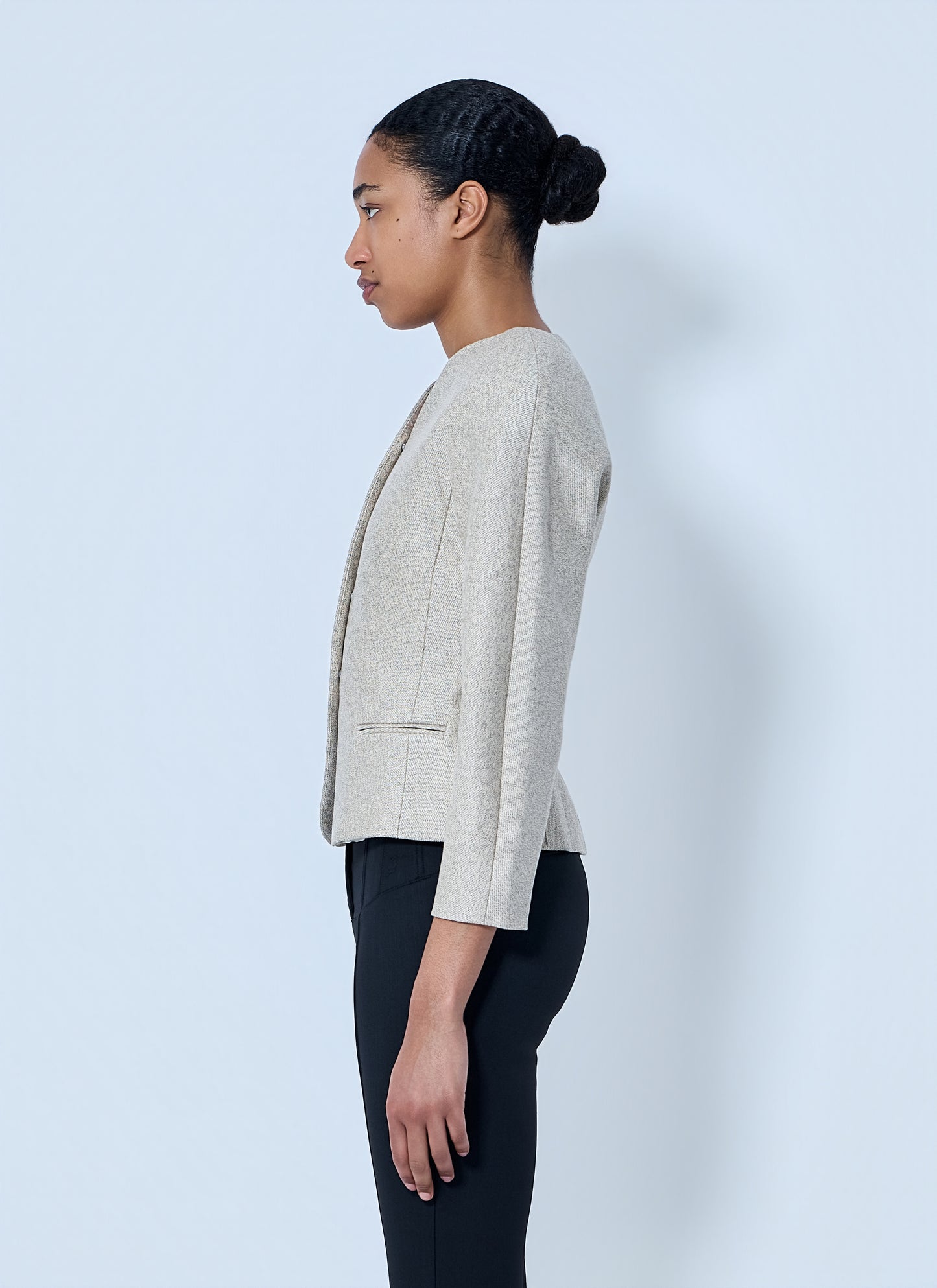 Jacquemus Women La Petite Veste Ovalo Jacket JACQUEMUS