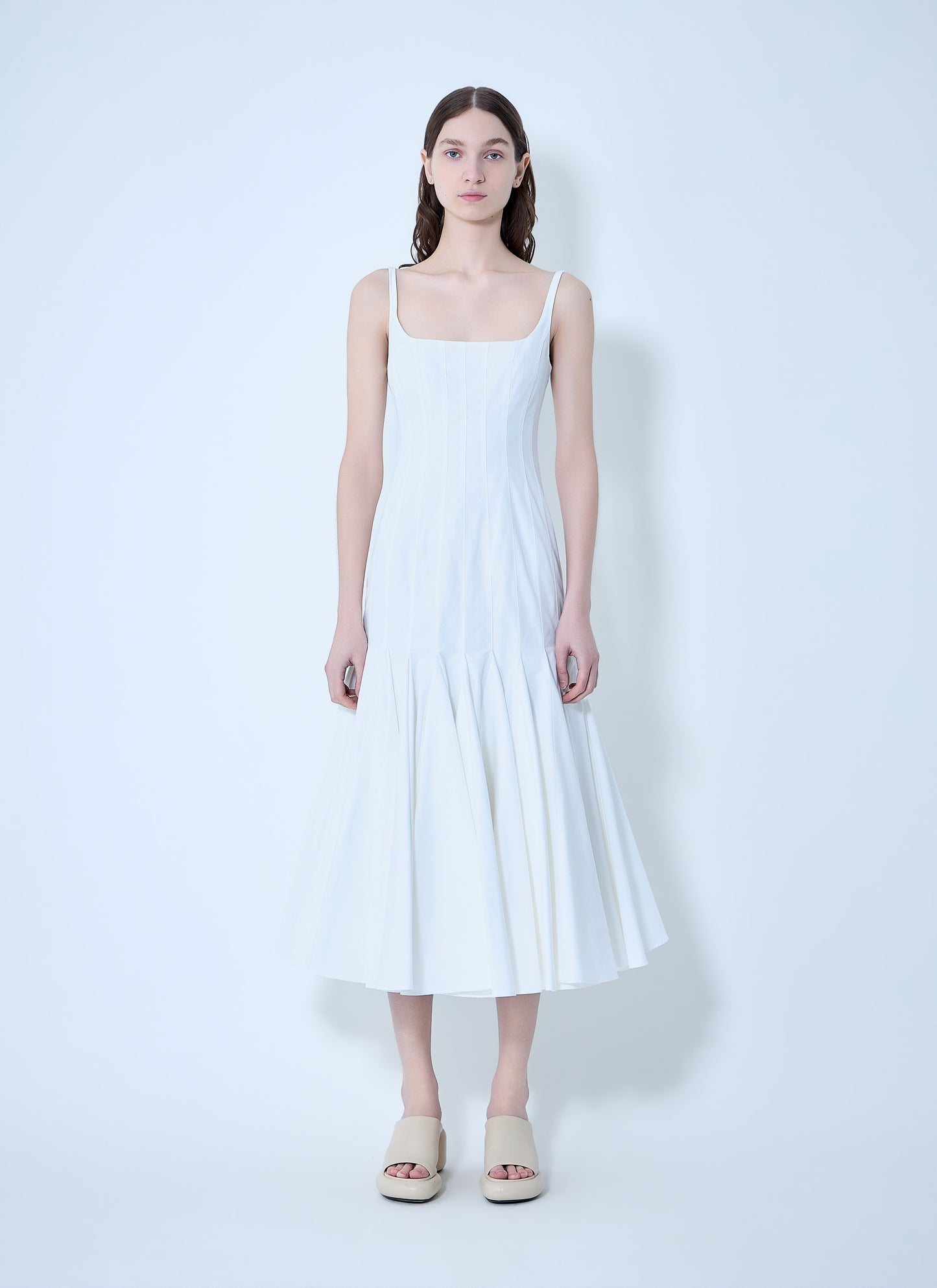 Jacquemus Women La Robe Agave Midi Dress JACQUEMUS