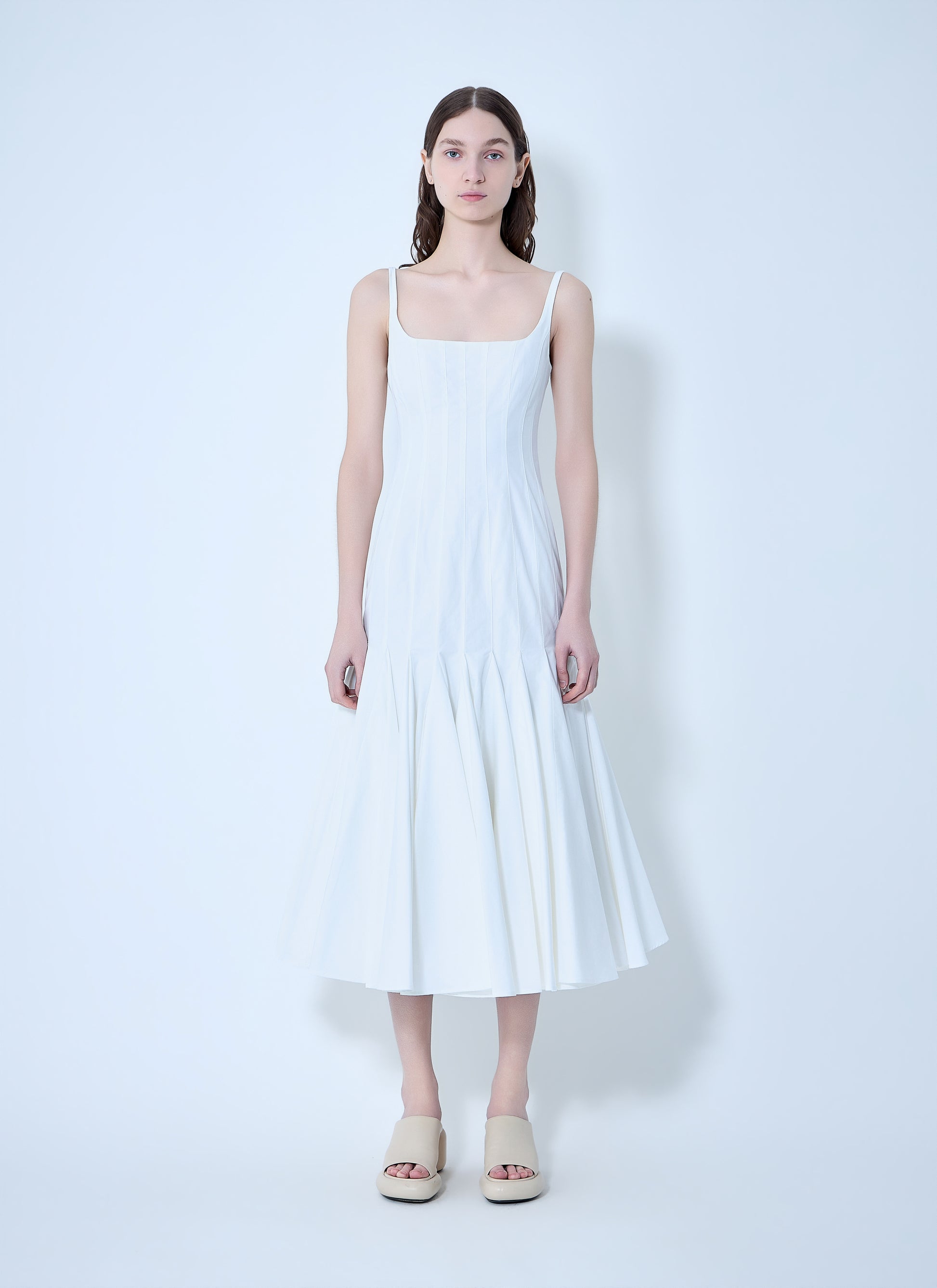 Jacquemus Women La Robe Agave Midi Dress JACQUEMUS