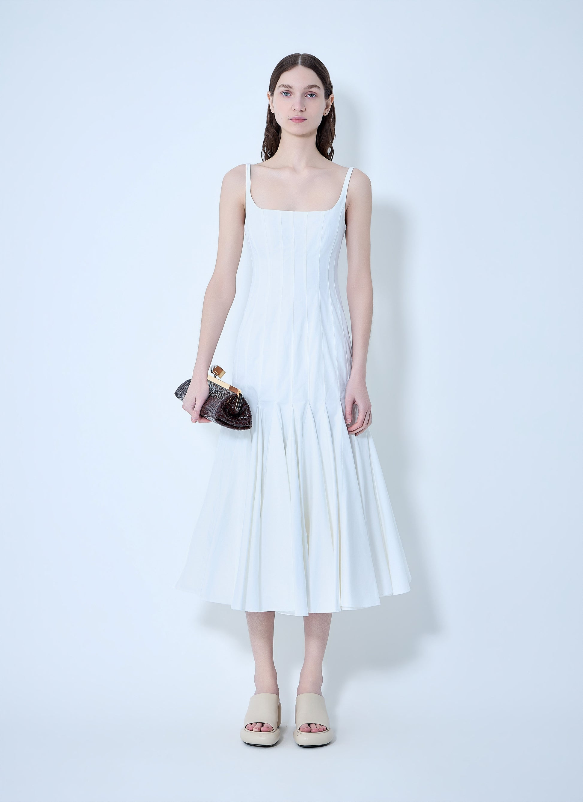 Jacquemus Women La Robe Agave Midi Dress JACQUEMUS