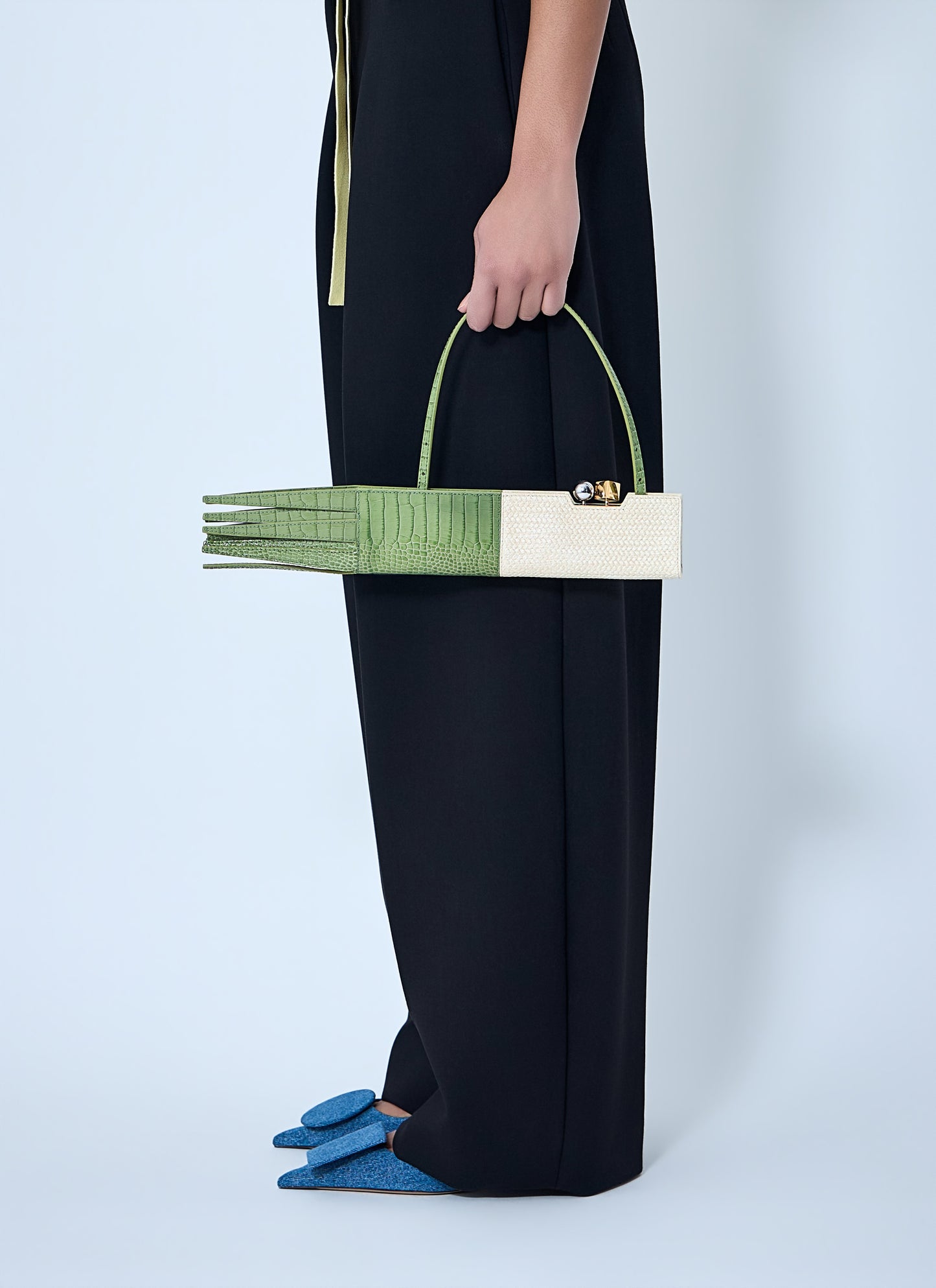 Jacquemus Women The Poireau Clutch Bag JACQUEMUS