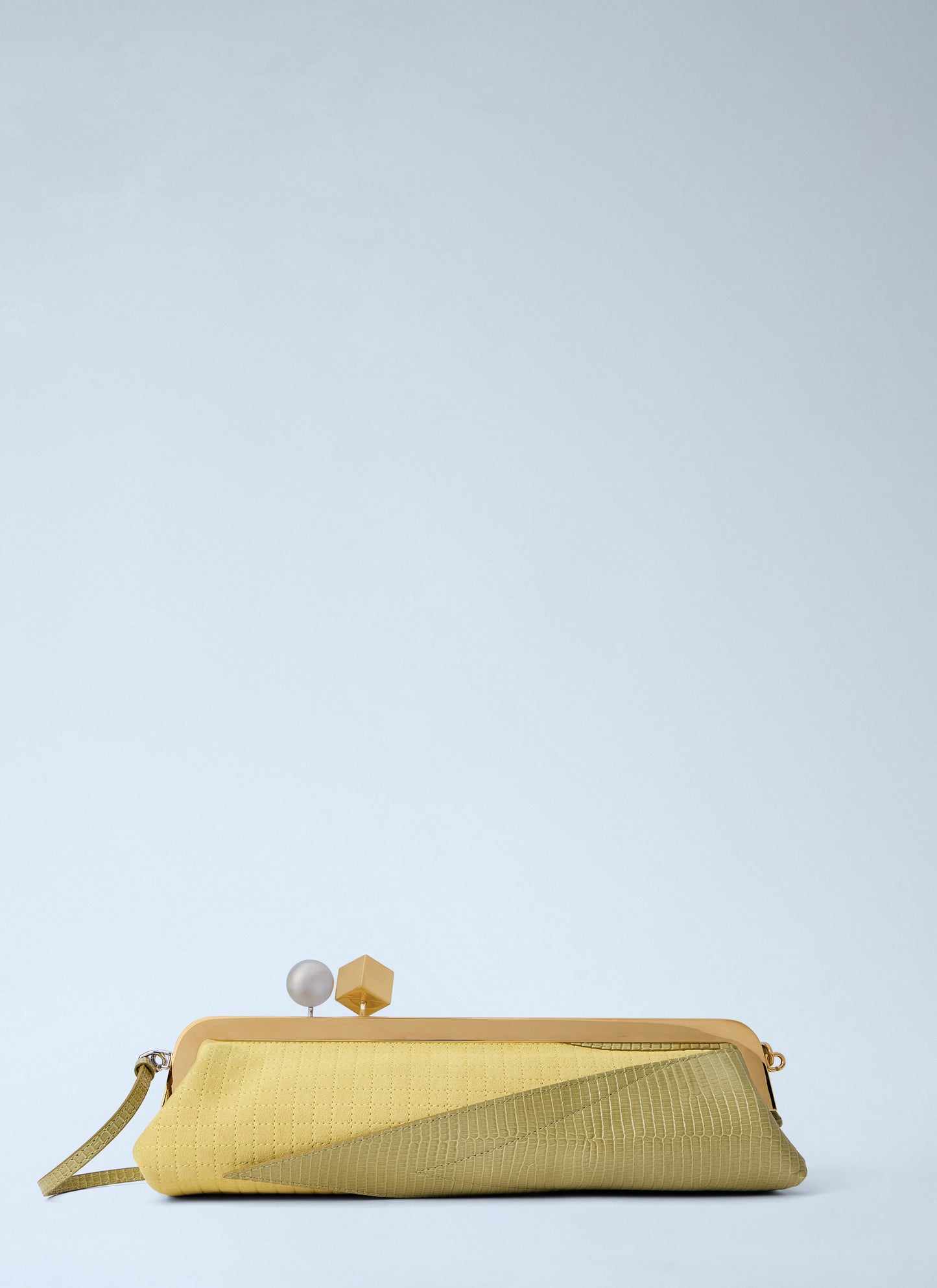 Jacquemus Women The Salon Maïs Leather Clutch Bag JACQUEMUS